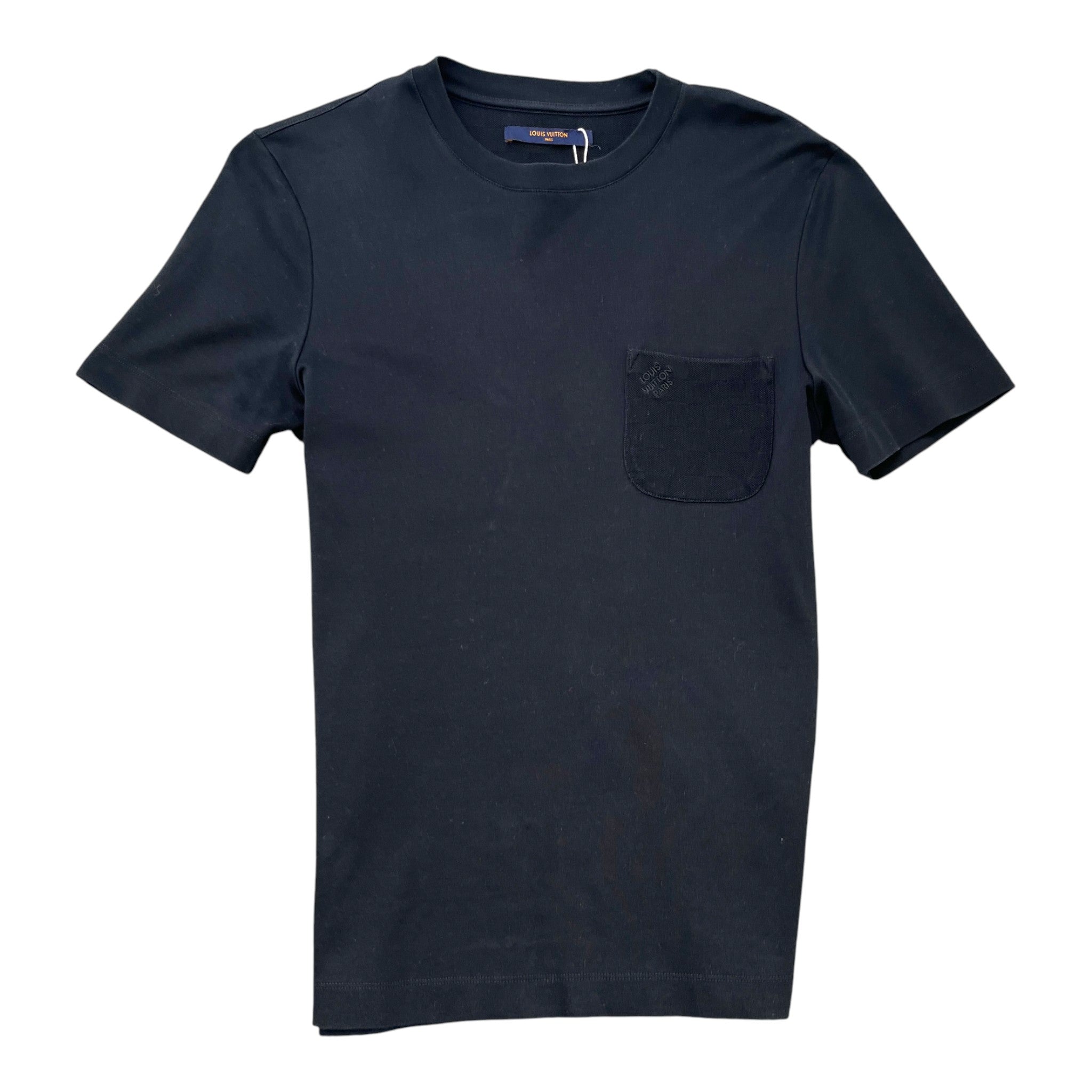 Men's Logo Pocket T-Shirt Black Size XS