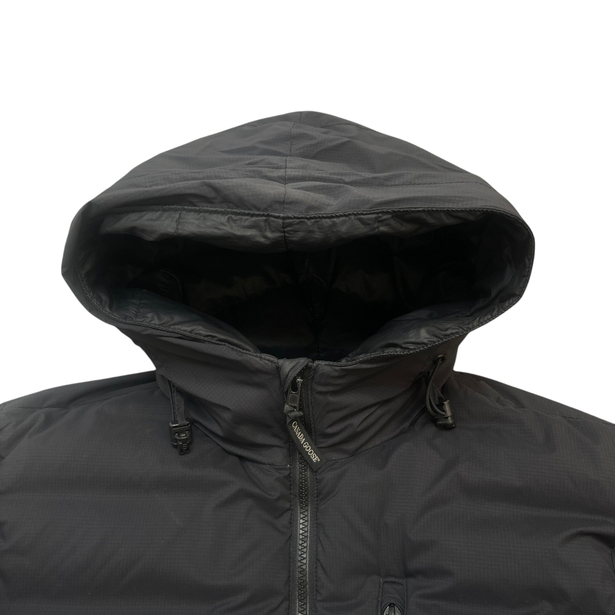 Men's Lodge Hoody Down Jacket Black Size M