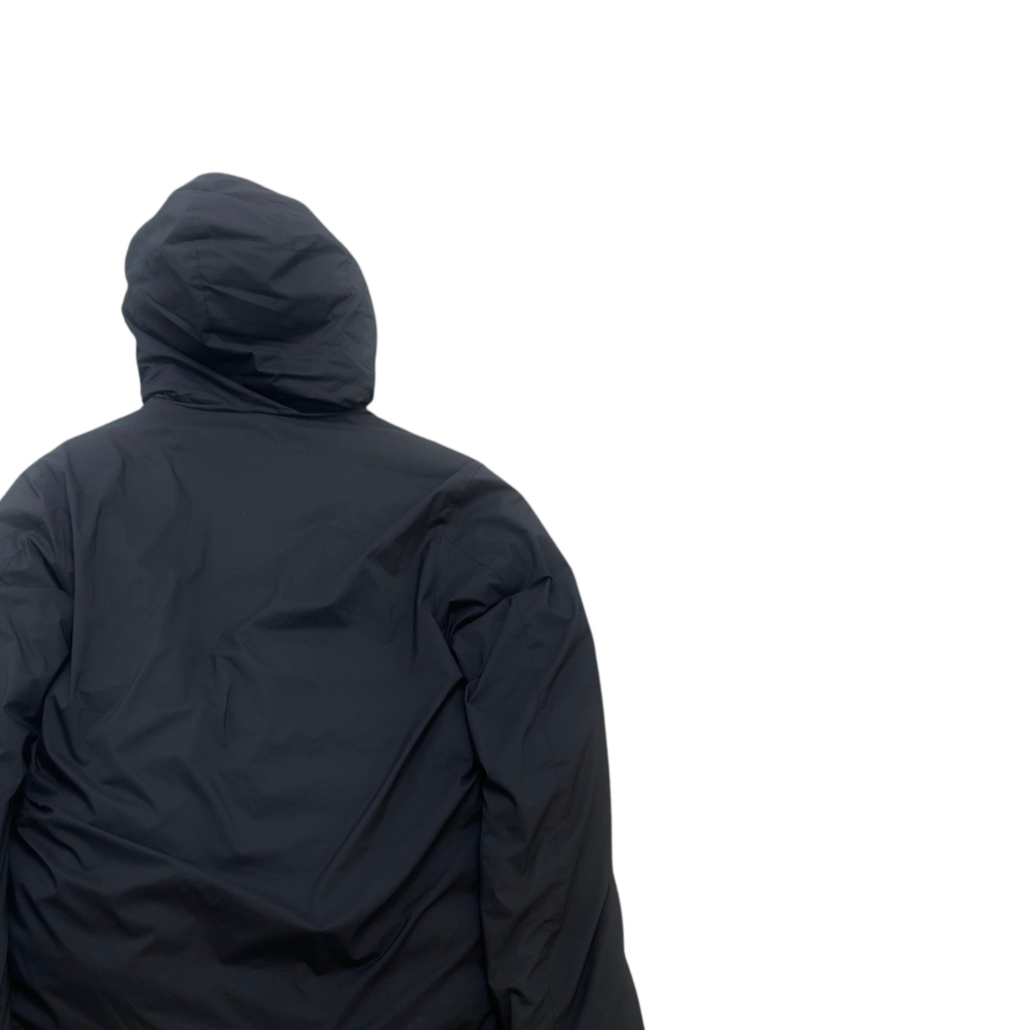 Men's Lodge Hoody Down Jacket Black Size M
