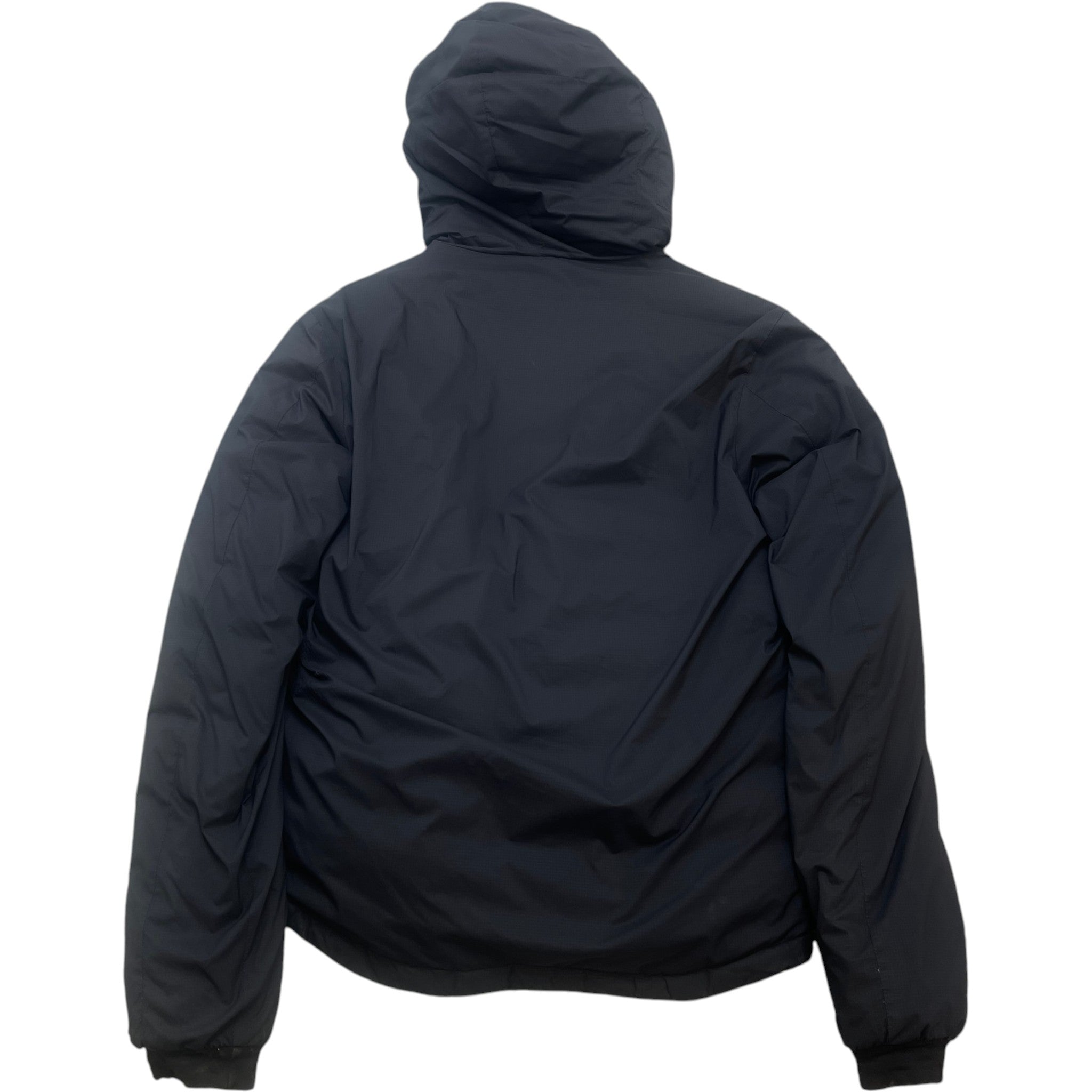 Men's Lodge Hoody Down Jacket Black Size M