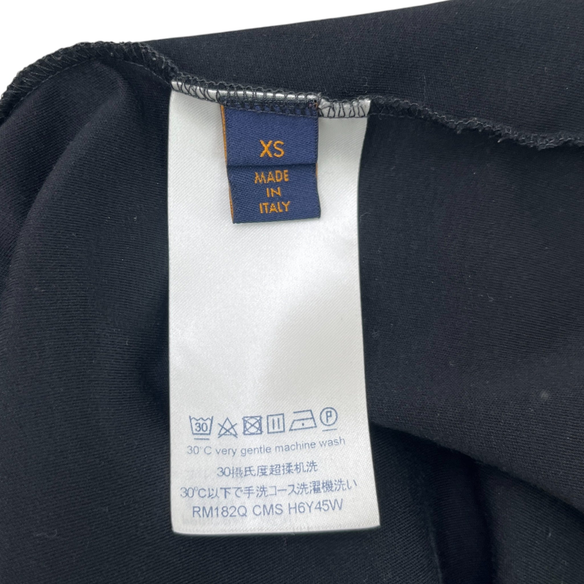 Men's Logo Pocket T-Shirt Black Size XS