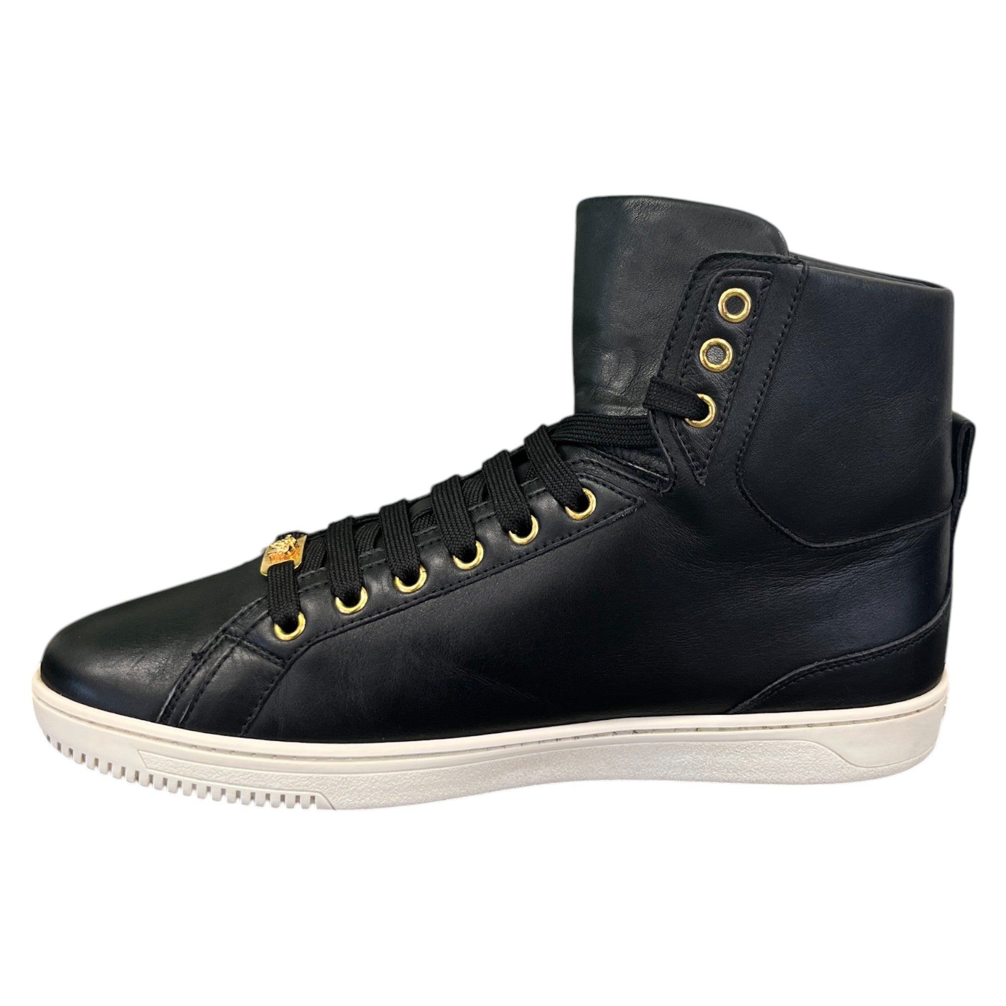 Men's Medusa Logo High Trainers Black Size EU 42 / UK 8