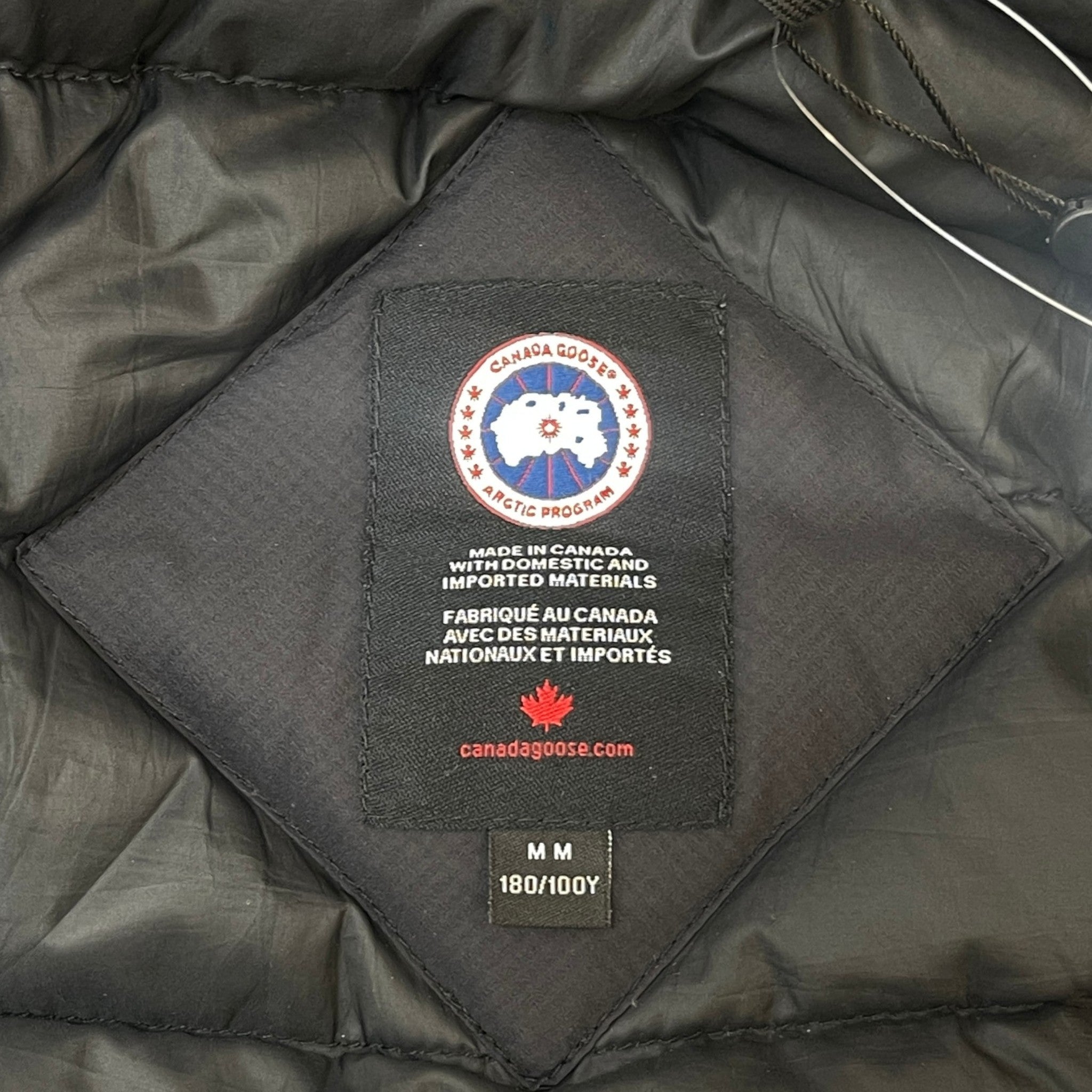 Men's Lodge Hoody Down Jacket Black Size M