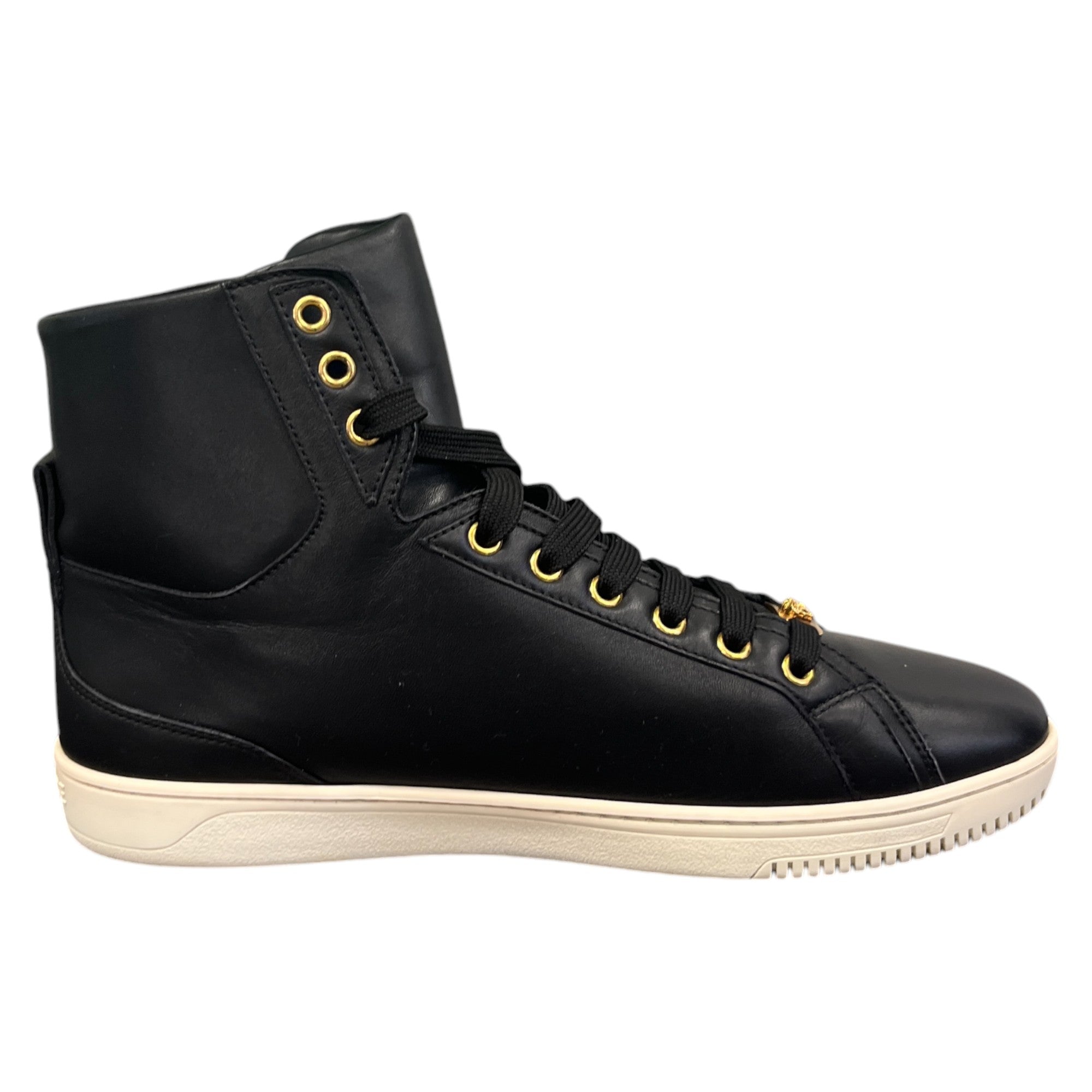 Men's Medusa Logo High Trainers Black Size EU 42 / UK 8