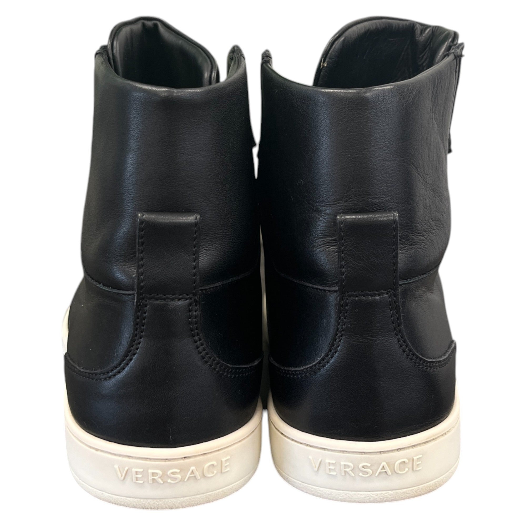 Men's Medusa Logo High Trainers Black Size EU 42 / UK 8