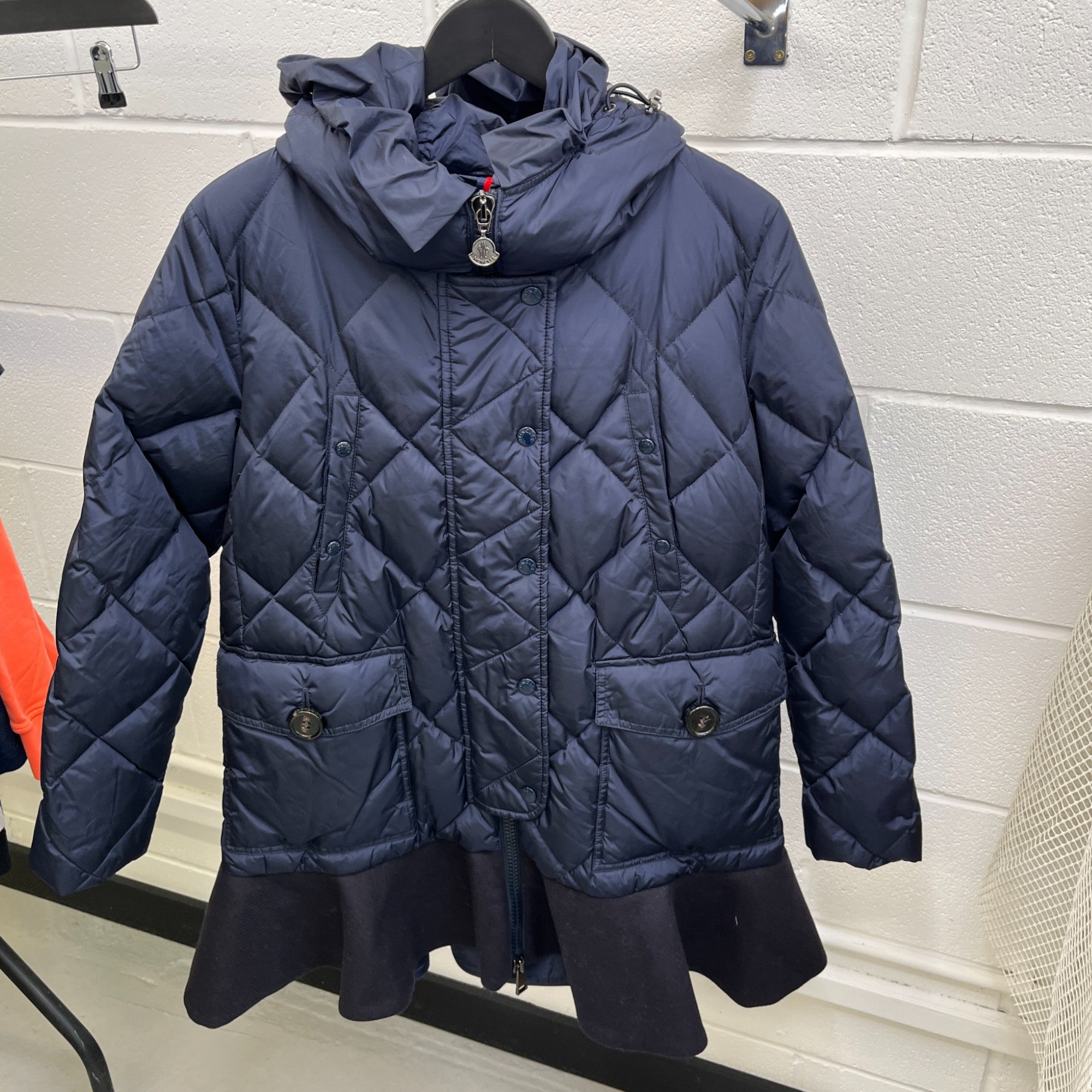 Women's Vaulogette Down Jacket Navy Size 3 / UK 14