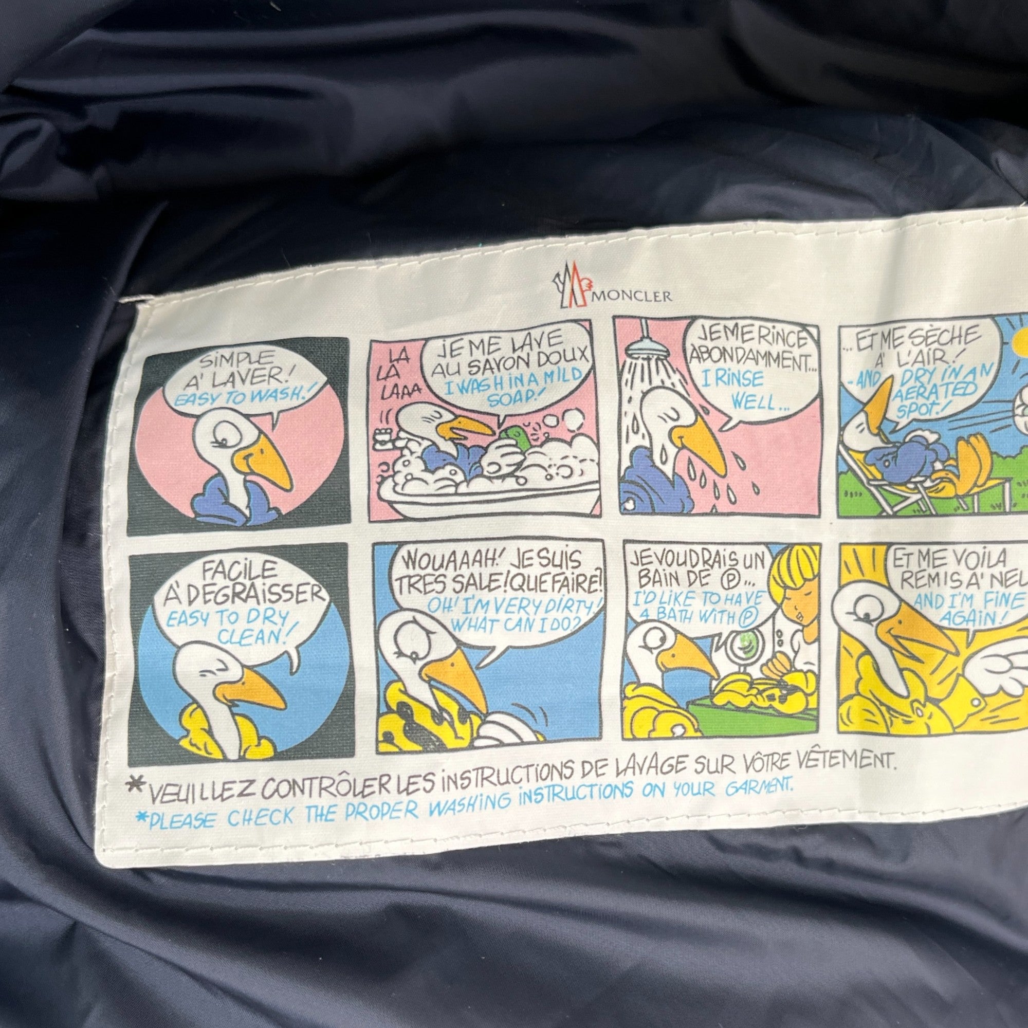 Women's Vaulogette Down Jacket Navy Size 3 / UK 14