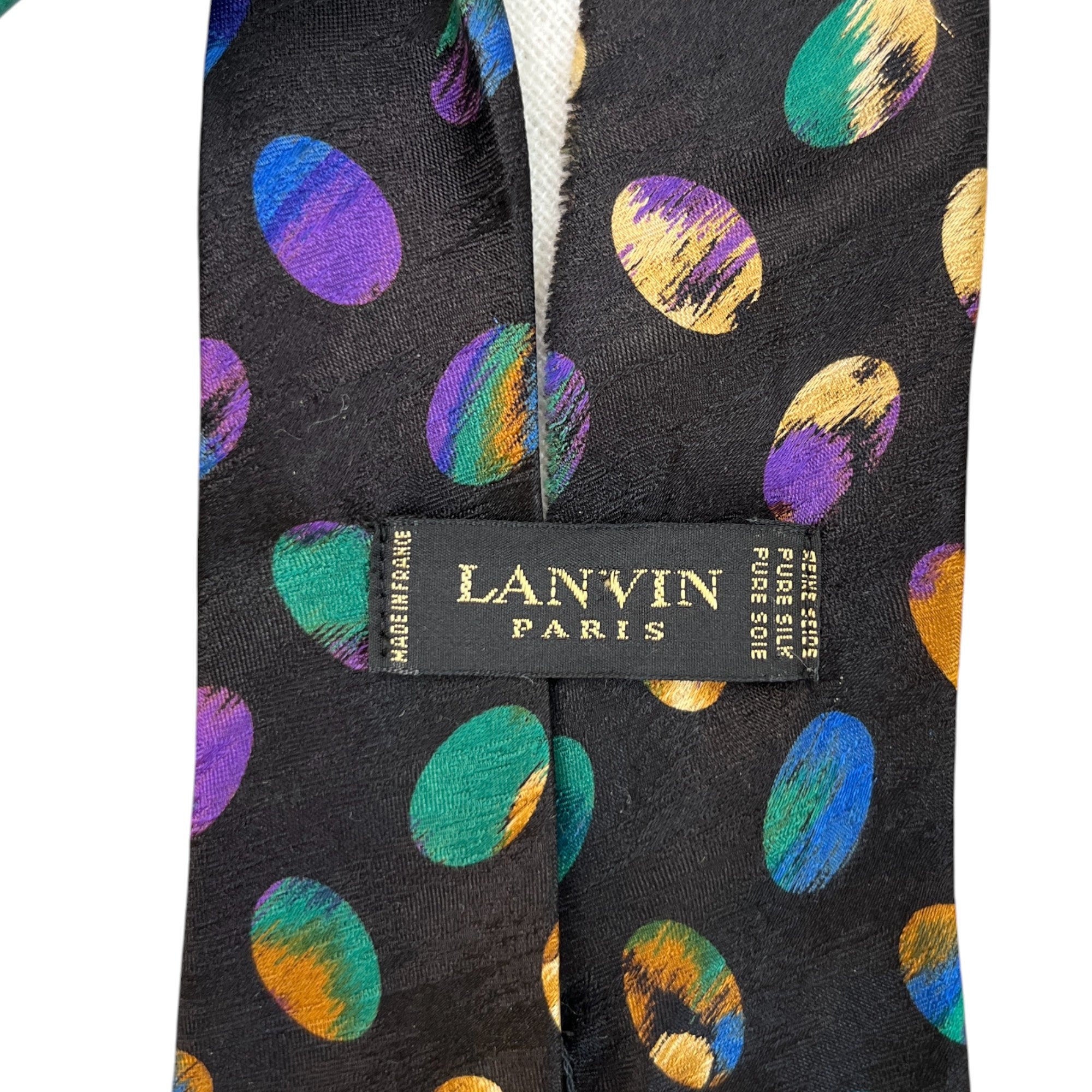 Men's Multicolour Tie Black