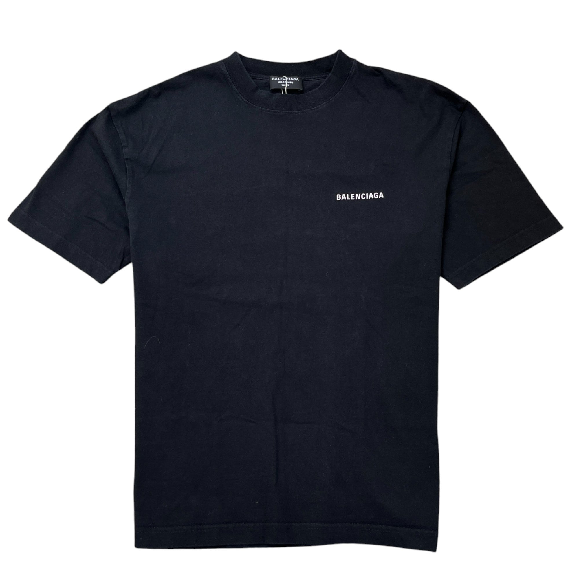 Men's Logo Print T-Shirt Black Size S