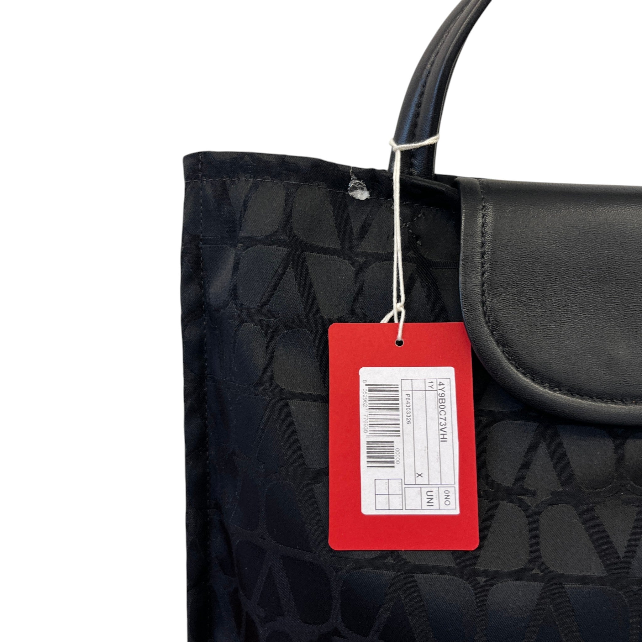 Women's Monogram Tote Bag Black