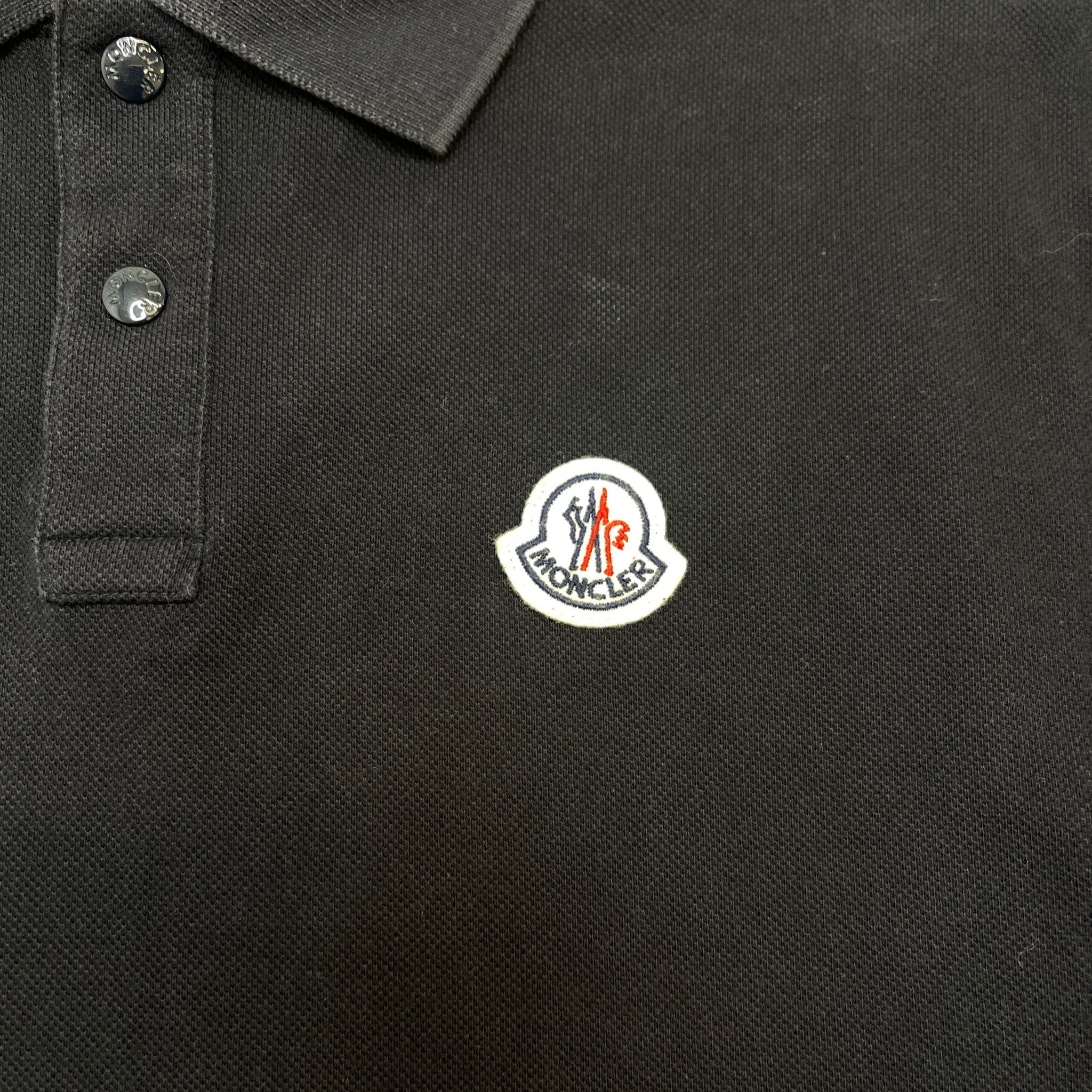Men's Maglia Polo Shirt Navy Size L