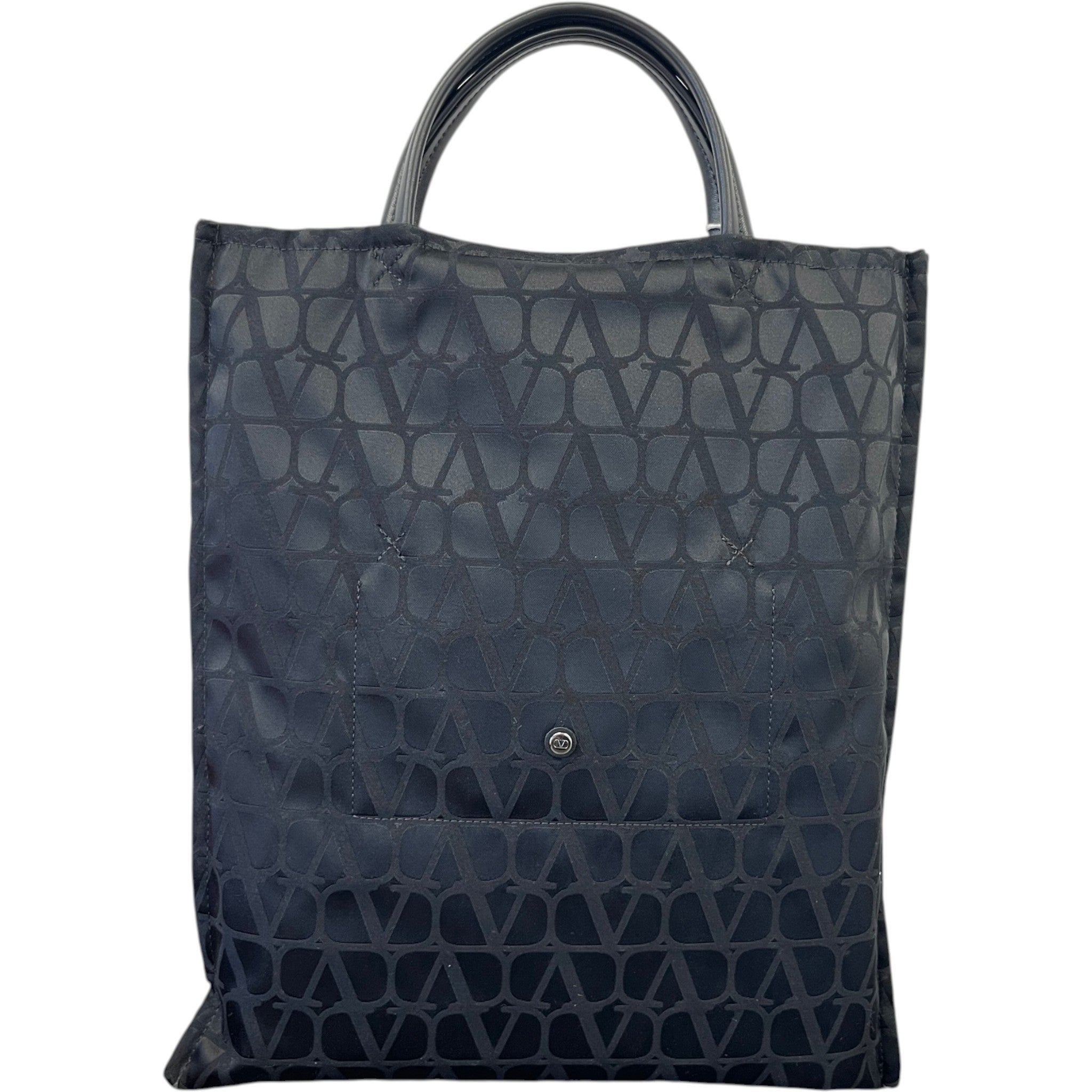 Women's Monogram Tote Bag Black