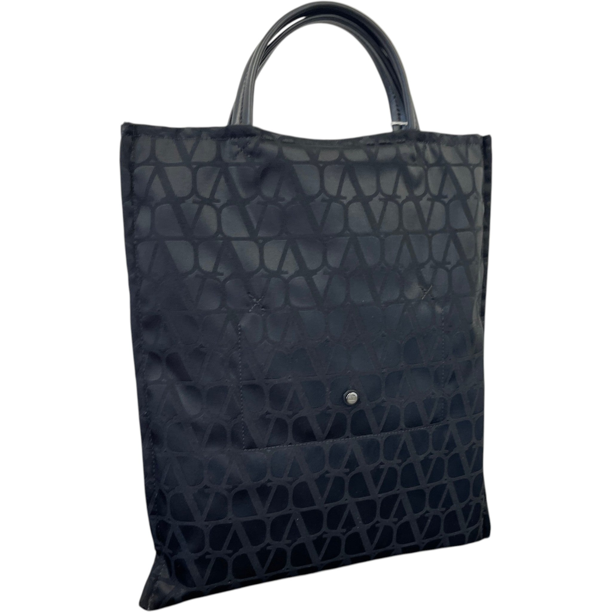 Women's Monogram Tote Bag Black