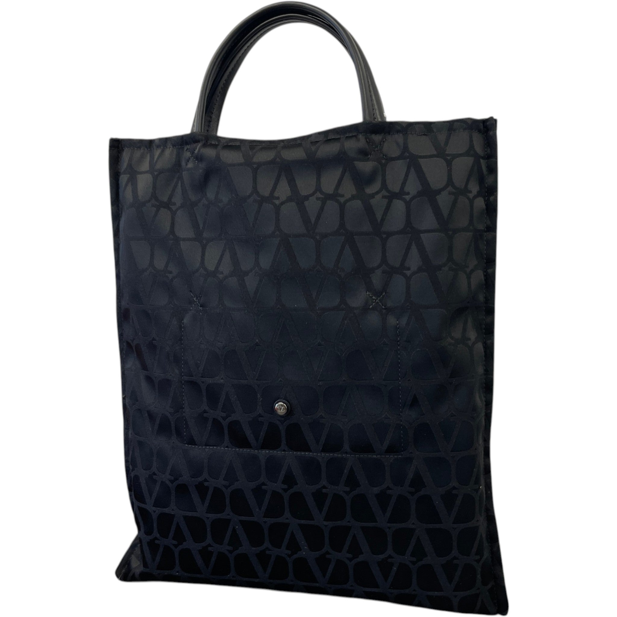 Women's Monogram Tote Bag Black