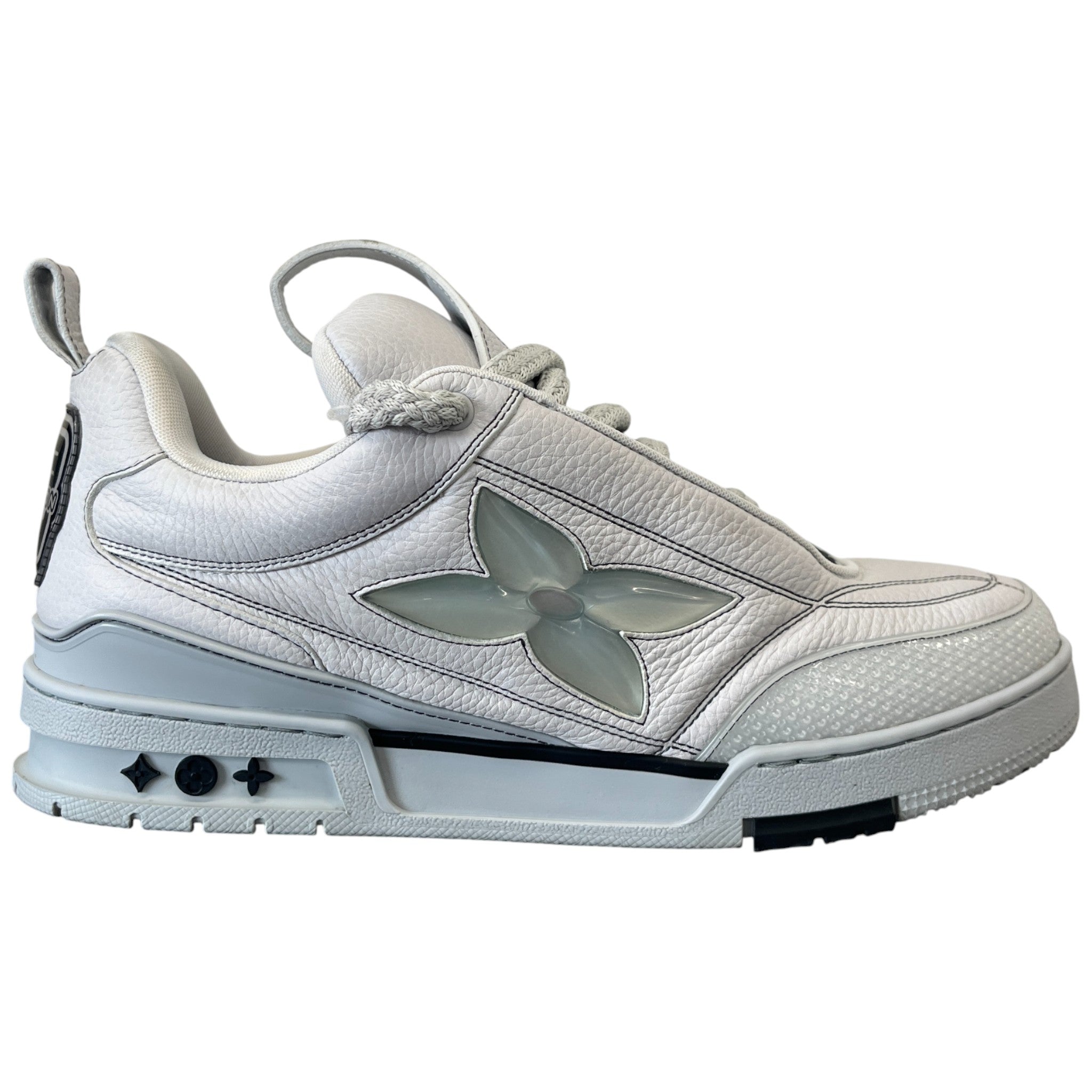 Men's Lv Skate Low Trainers Grey Size EU 44 / UK 10