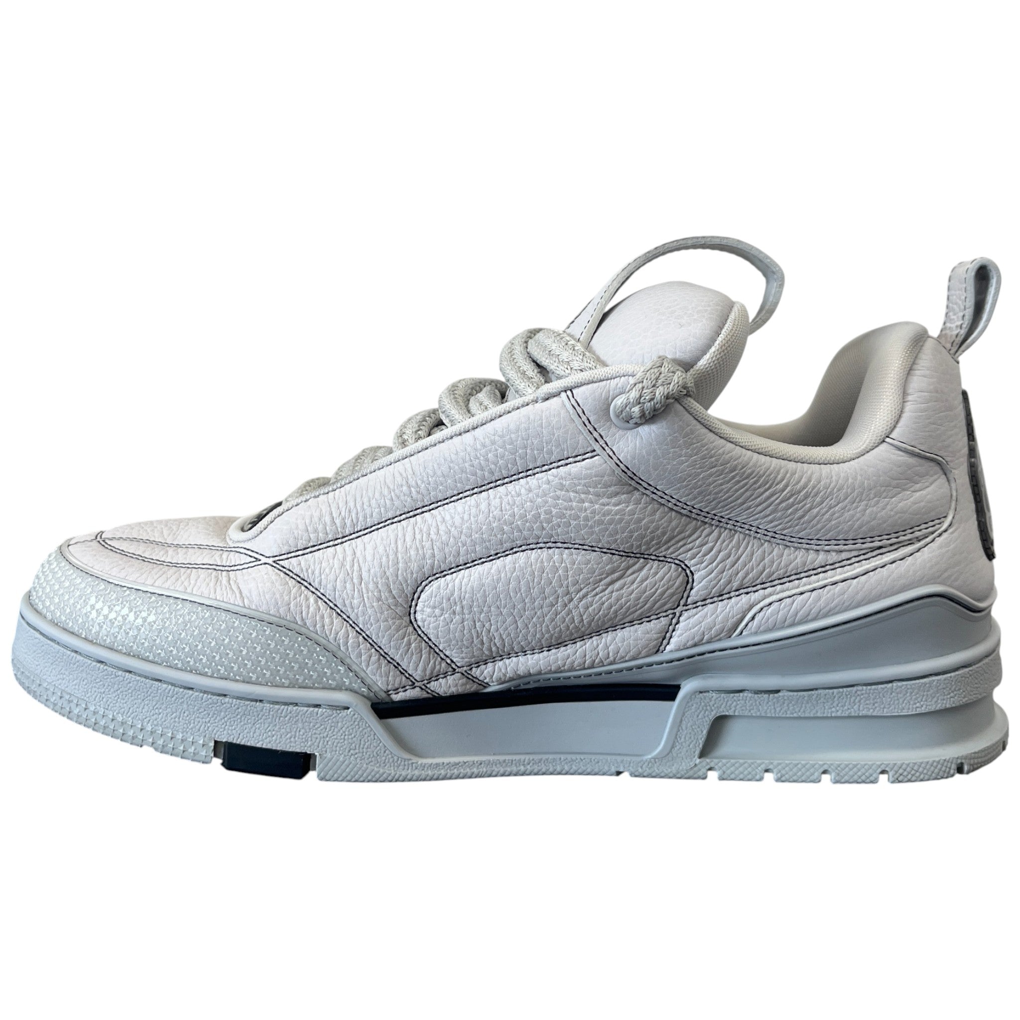 Men's Lv Skate Low Trainers Grey Size EU 44 / UK 10