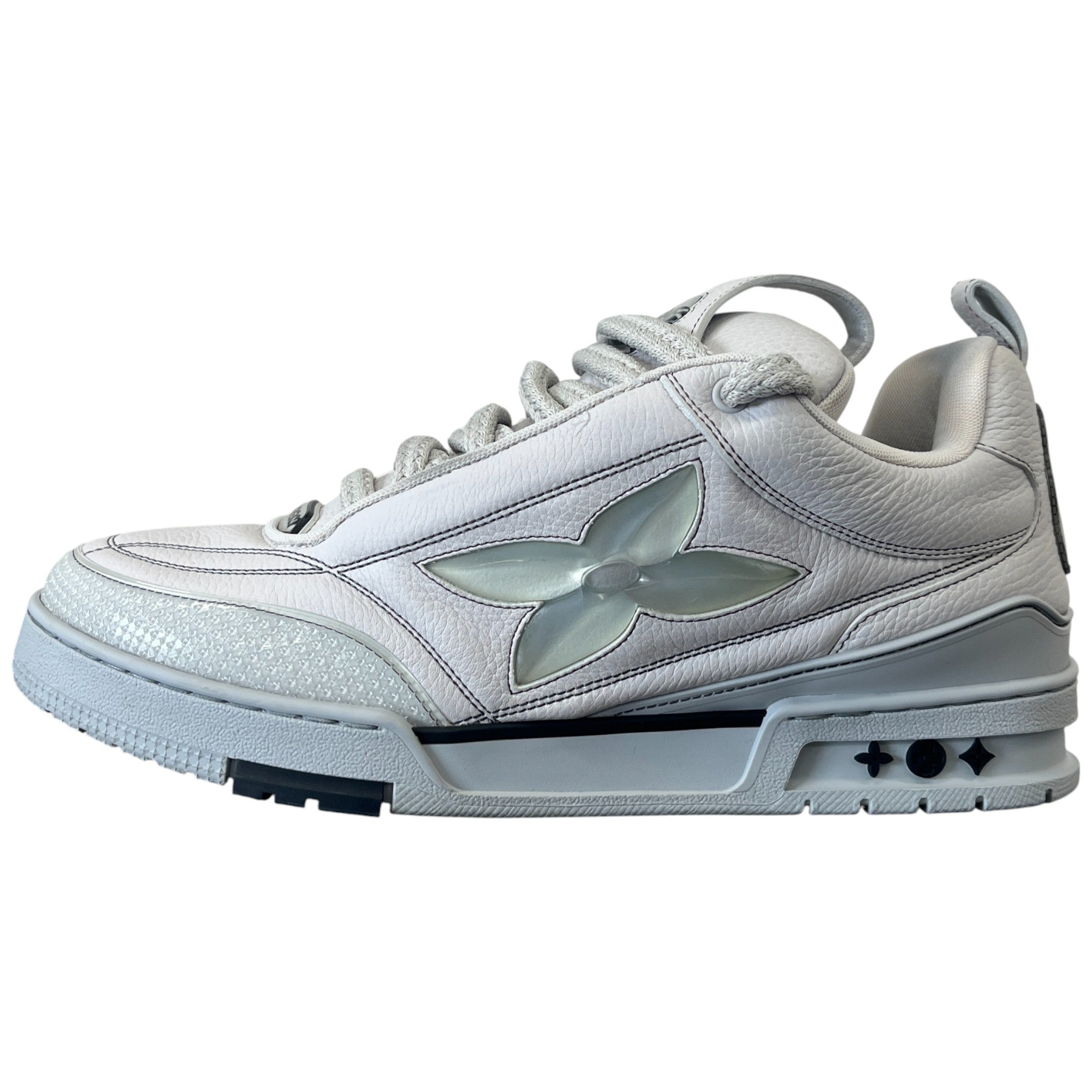 Men's Lv Skate Low Trainers Grey Size EU 44 / UK 10