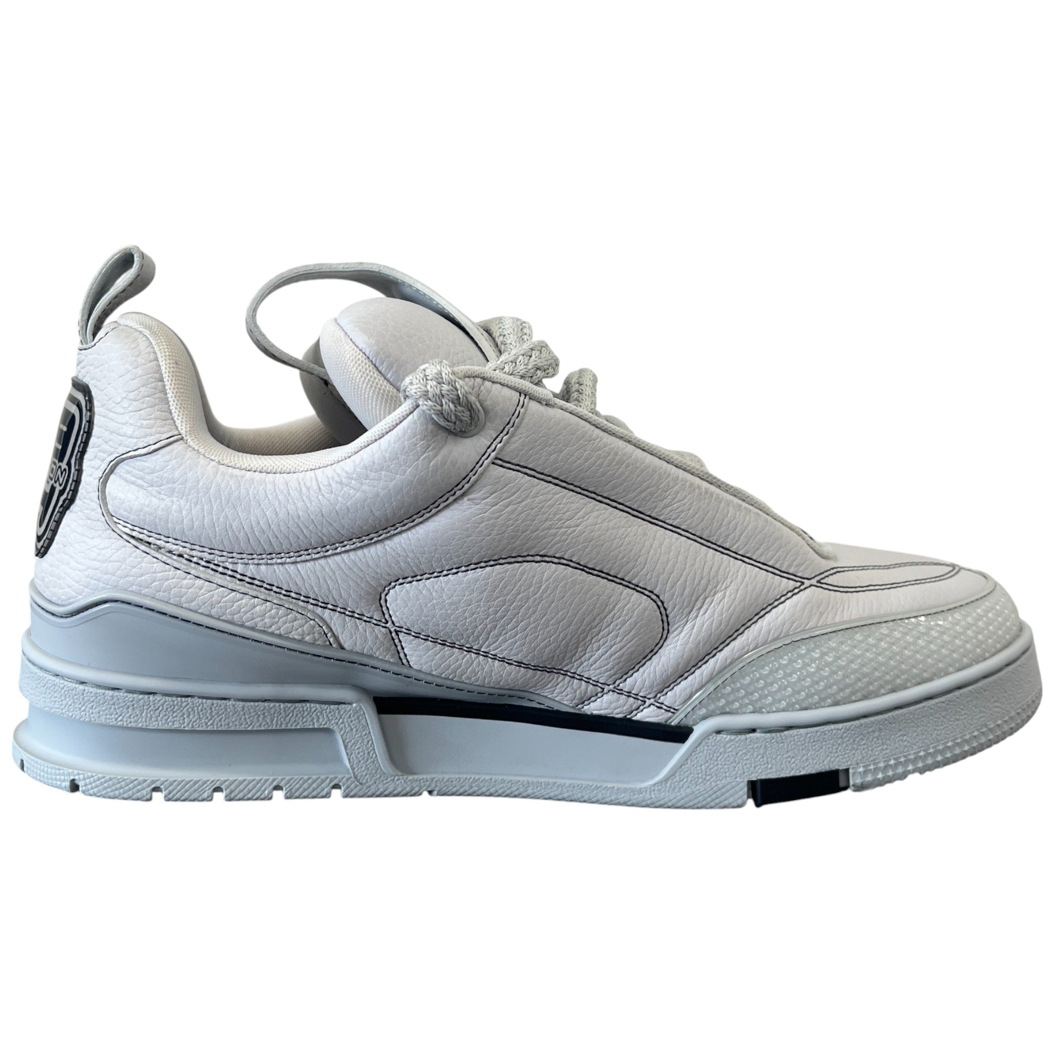 Men's Lv Skate Low Trainers Grey Size EU 44 / UK 10