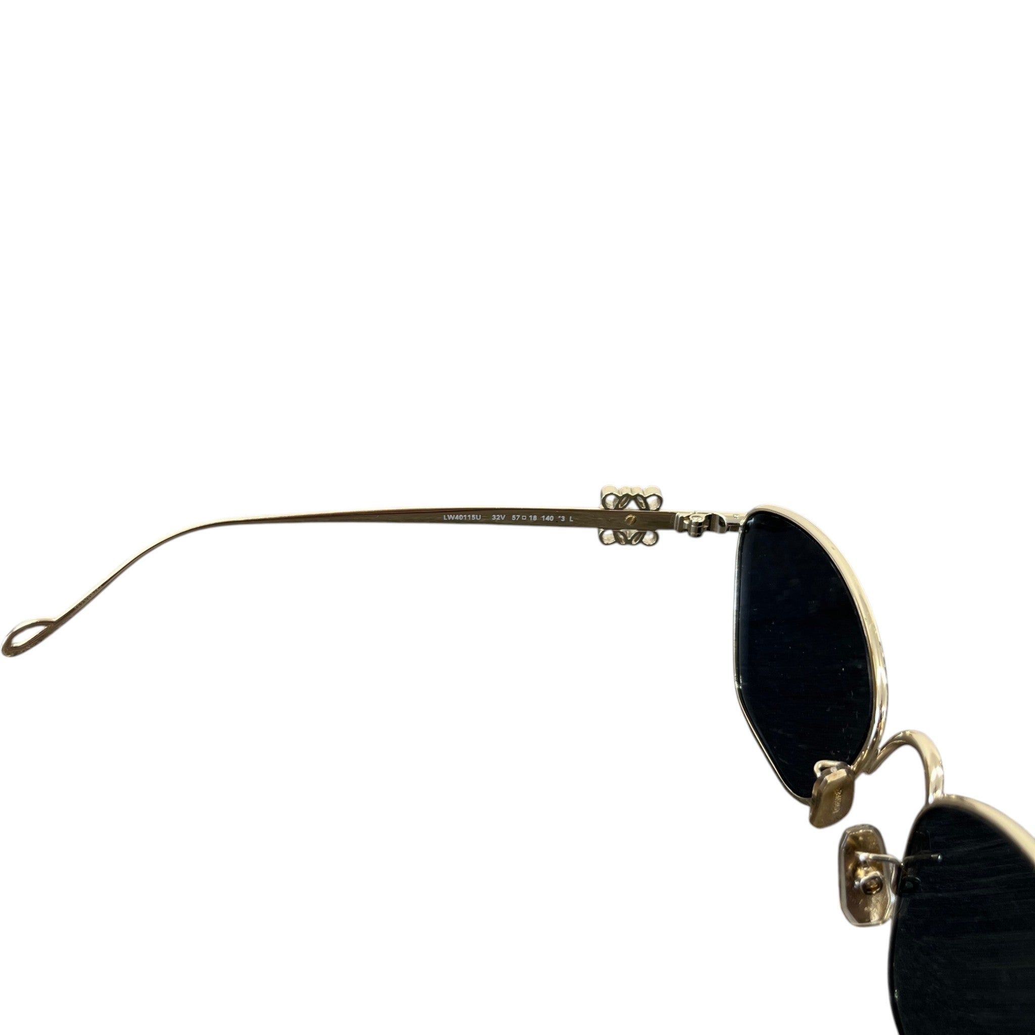 Women's Lw40115U Anagram Sunglasses Gold