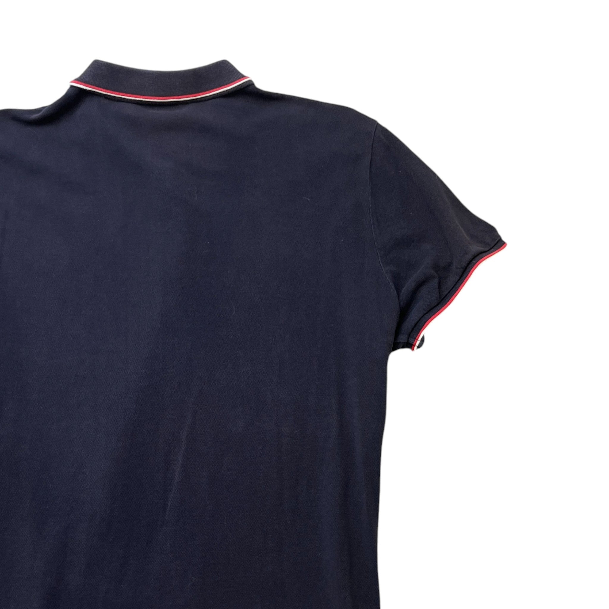 Men's Maglia Manica Corta Polo Shirt Navy Size L