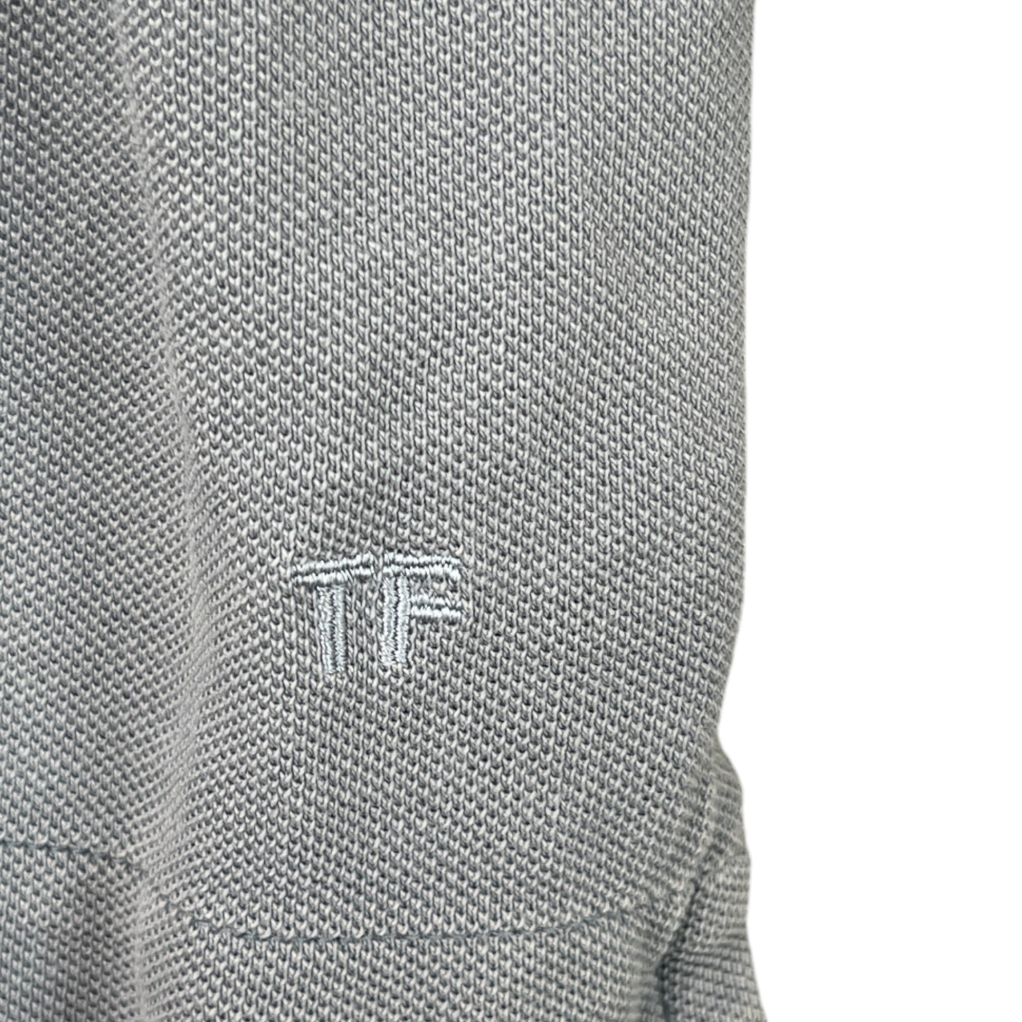 Men's Embroidered Logo Polo Shirt Blue Size IT 48 / UK M