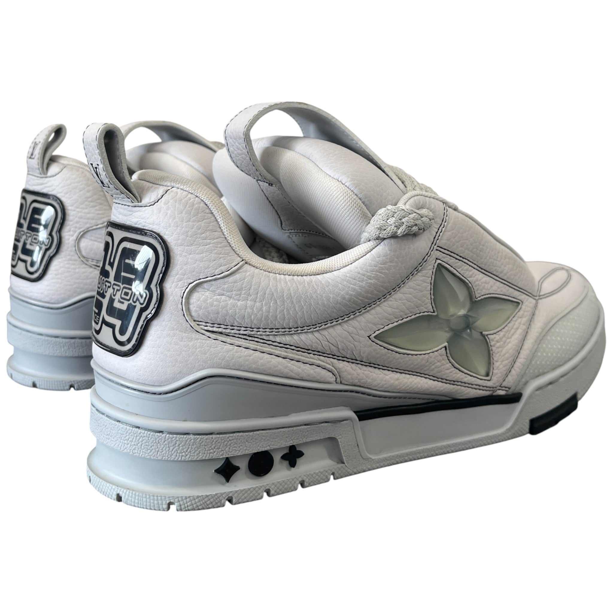 Men's Lv Skate Low Trainers Grey Size EU 44 / UK 10