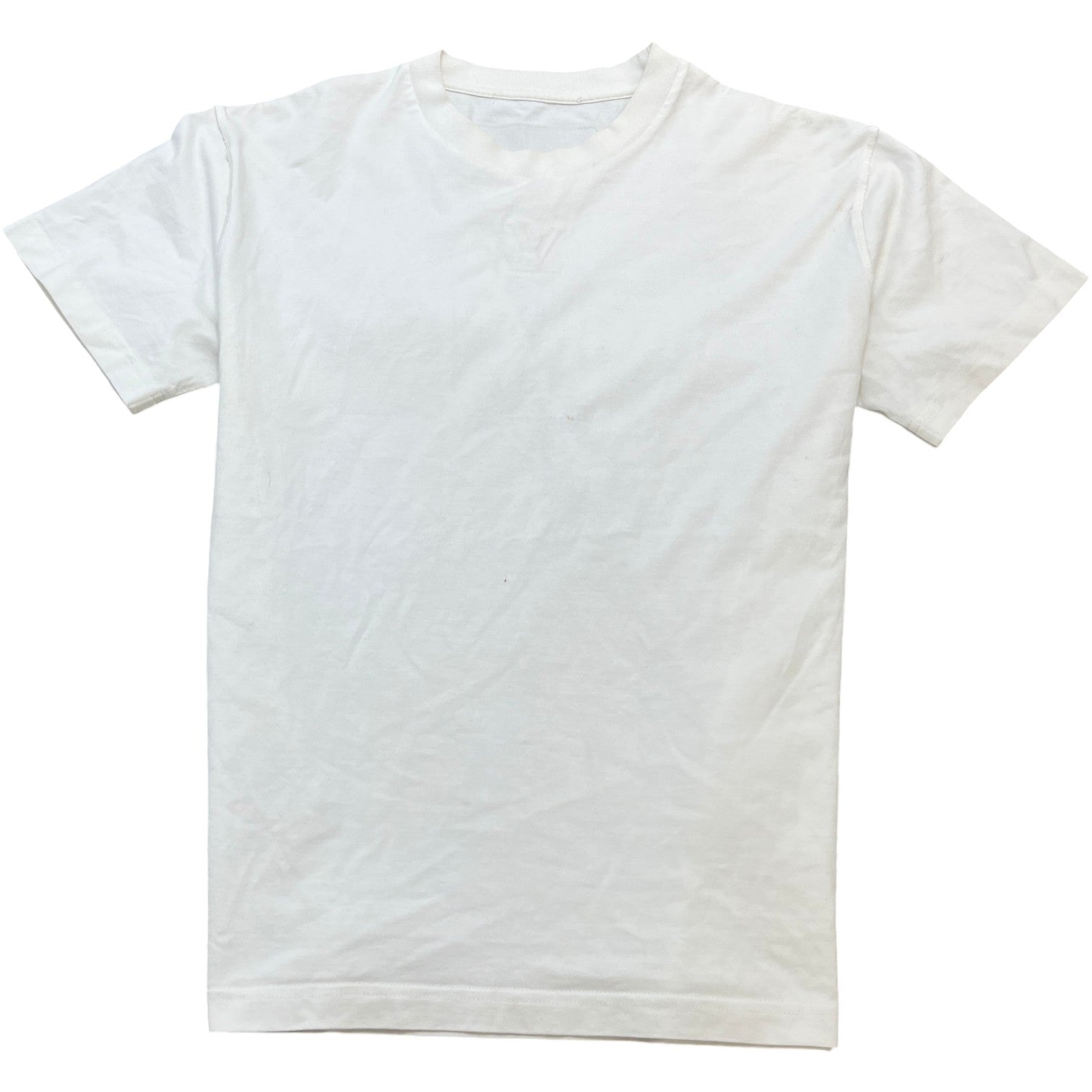 Men's Lv Logo T-Shirt White Size S