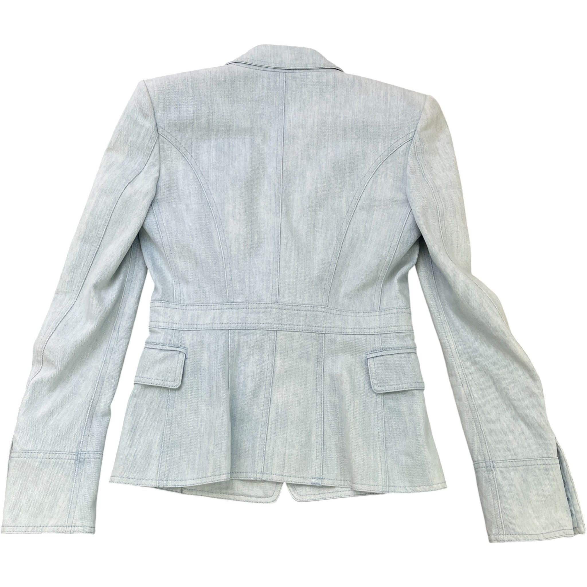 Women's Double Breasted Jacket Blue Size IT 38 / UK 6