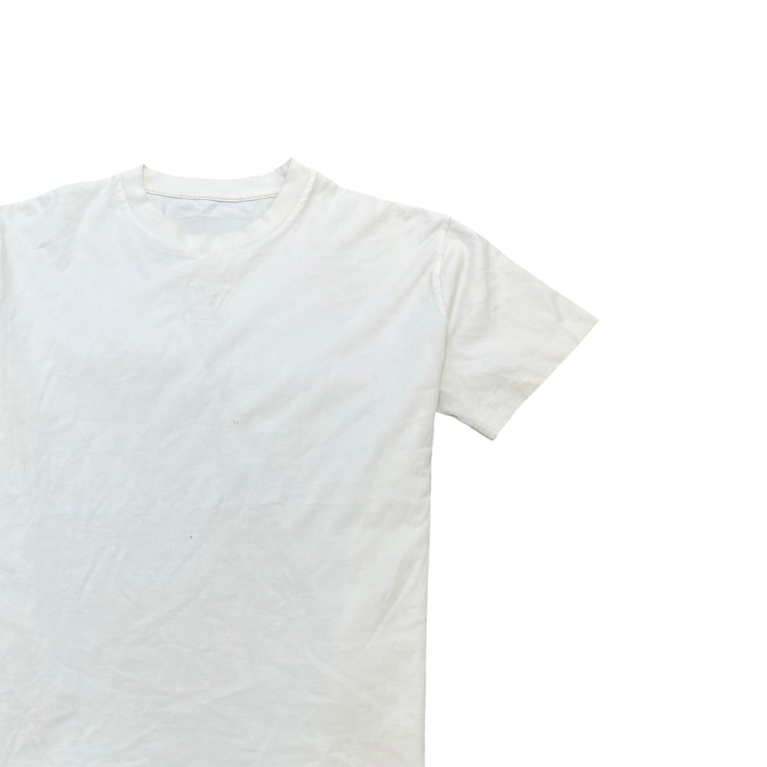 Men's Lv Logo T-Shirt White Size S