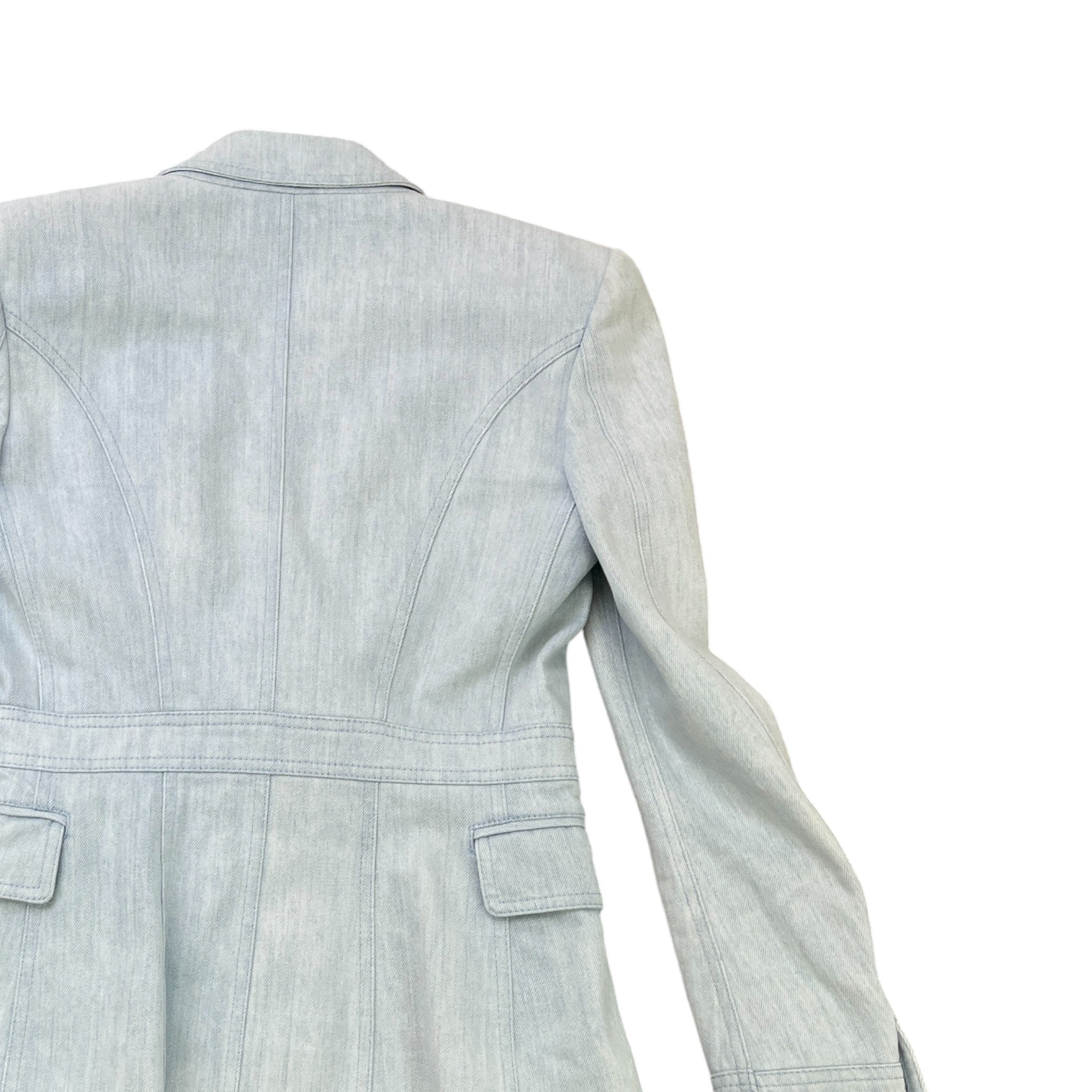 Women's Double Breasted Jacket Blue Size IT 38 / UK 6