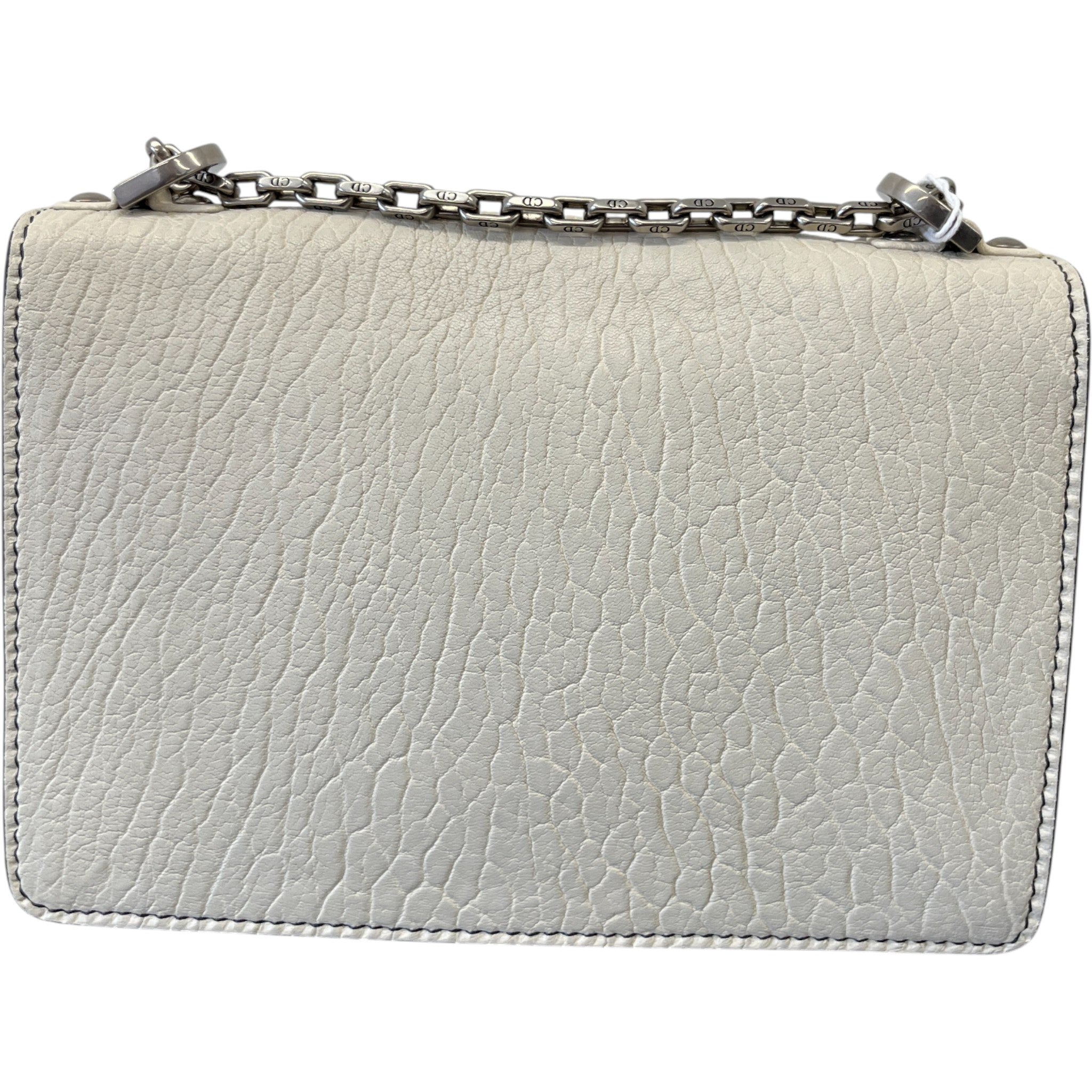 Women's J'Adior Chain Flap Handbag White