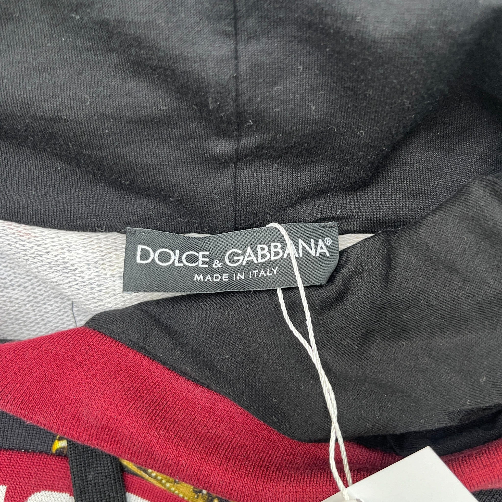 Men's King Crown Hoodie Black Size IT 50 / UK L