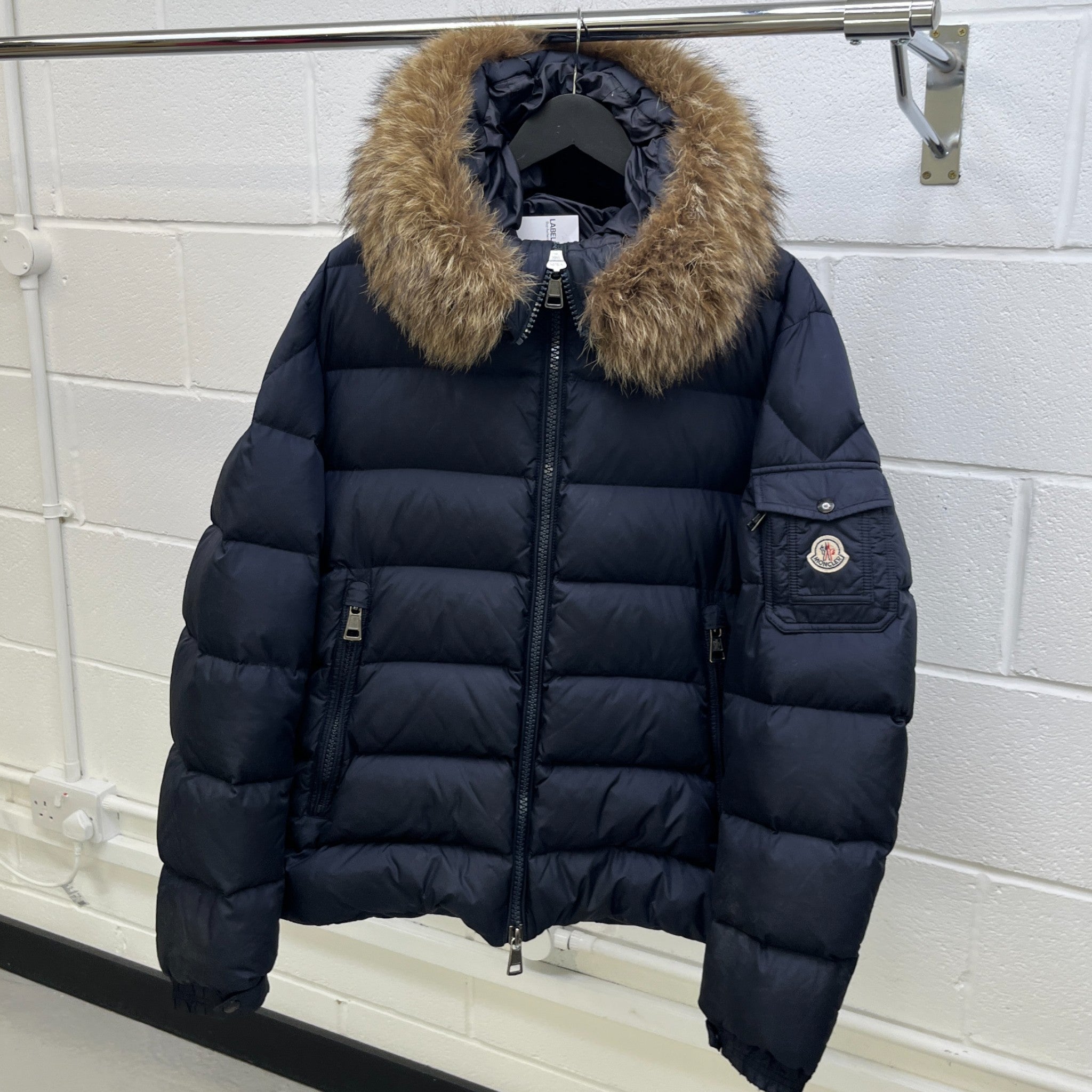 Men's Bryon Down Jacket Navy Size 5 / XXL