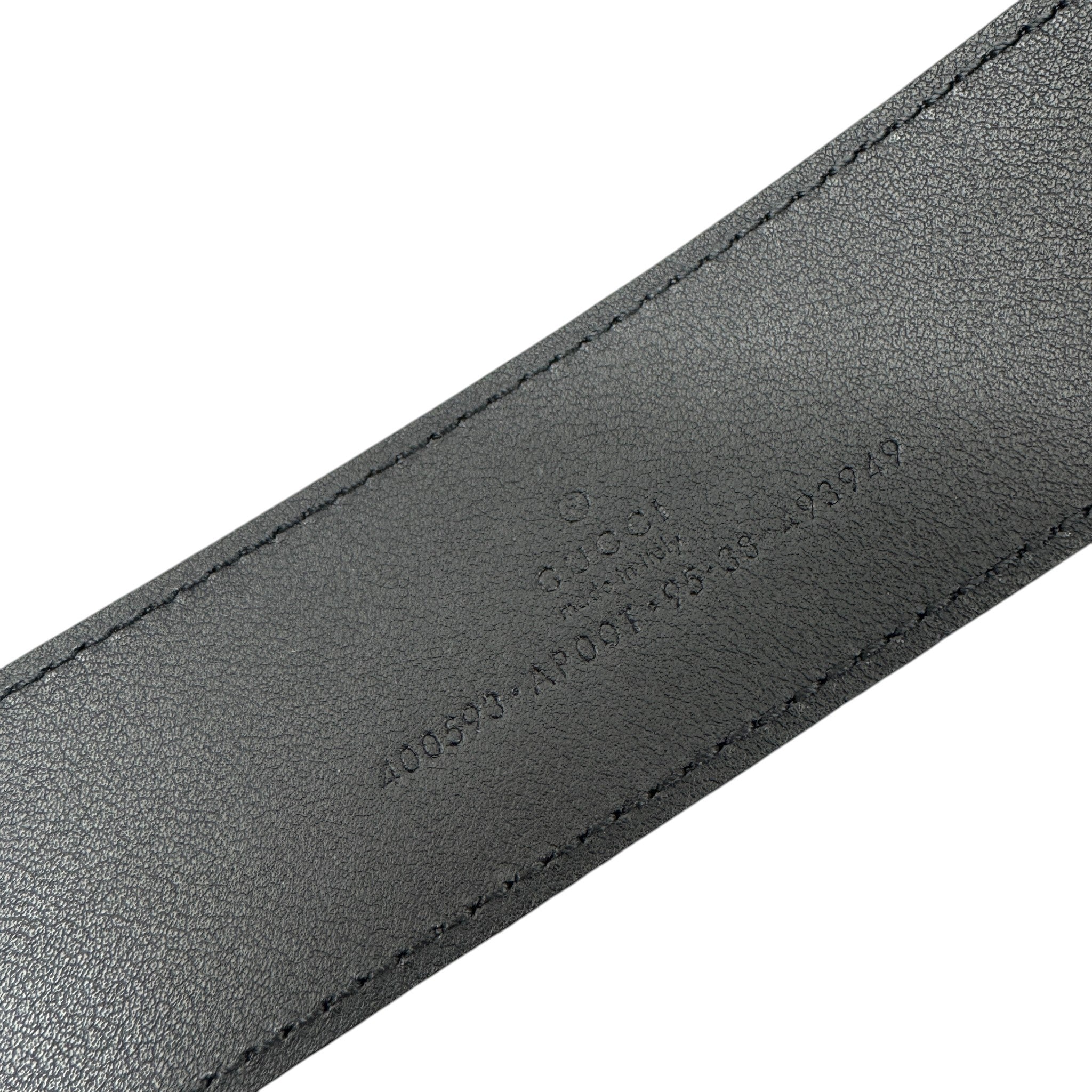 Women's Gg Marmont Belt Black Size 95cm / UK 14