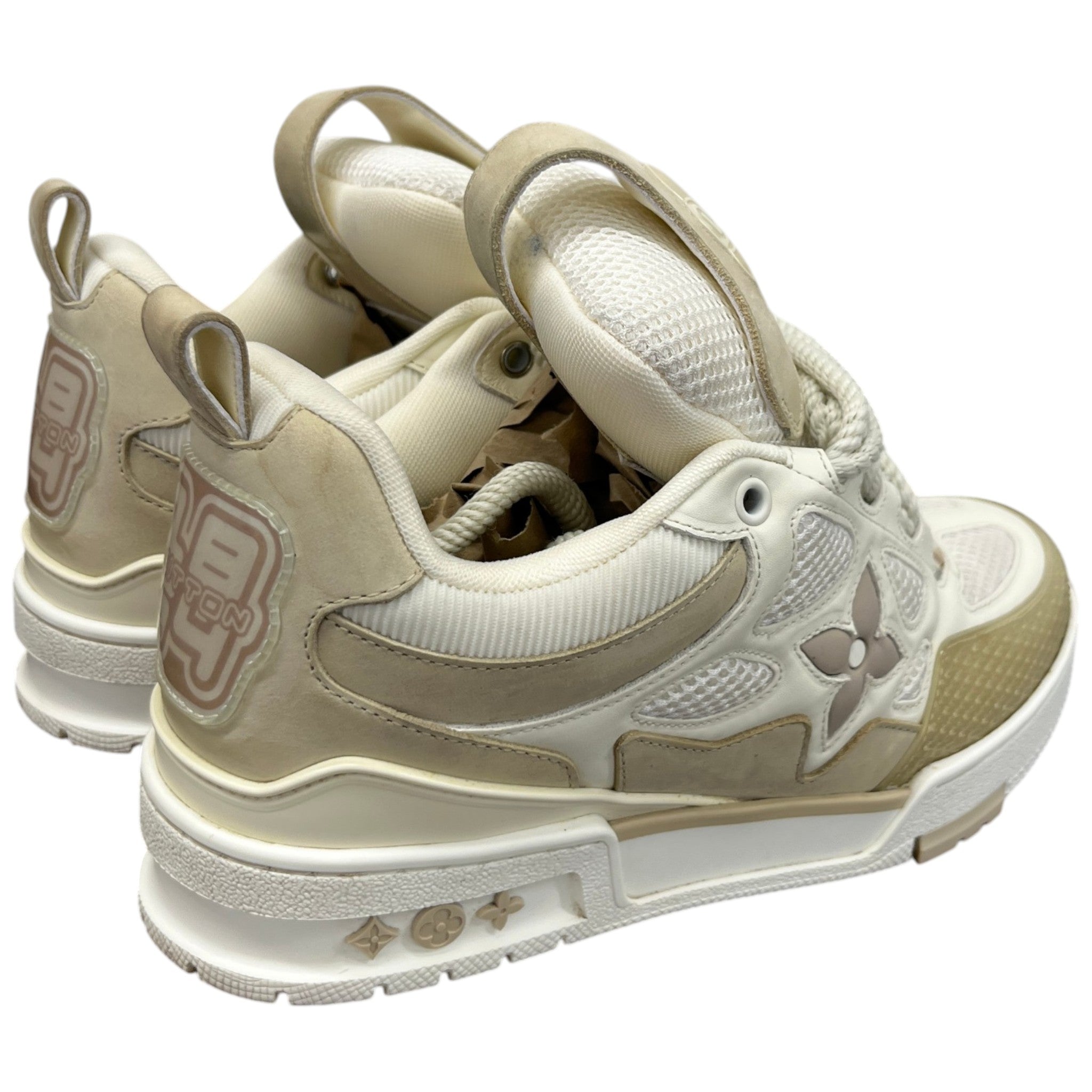Women's Lv Skate Low Trainers Beige Size EU 37 / UK 4