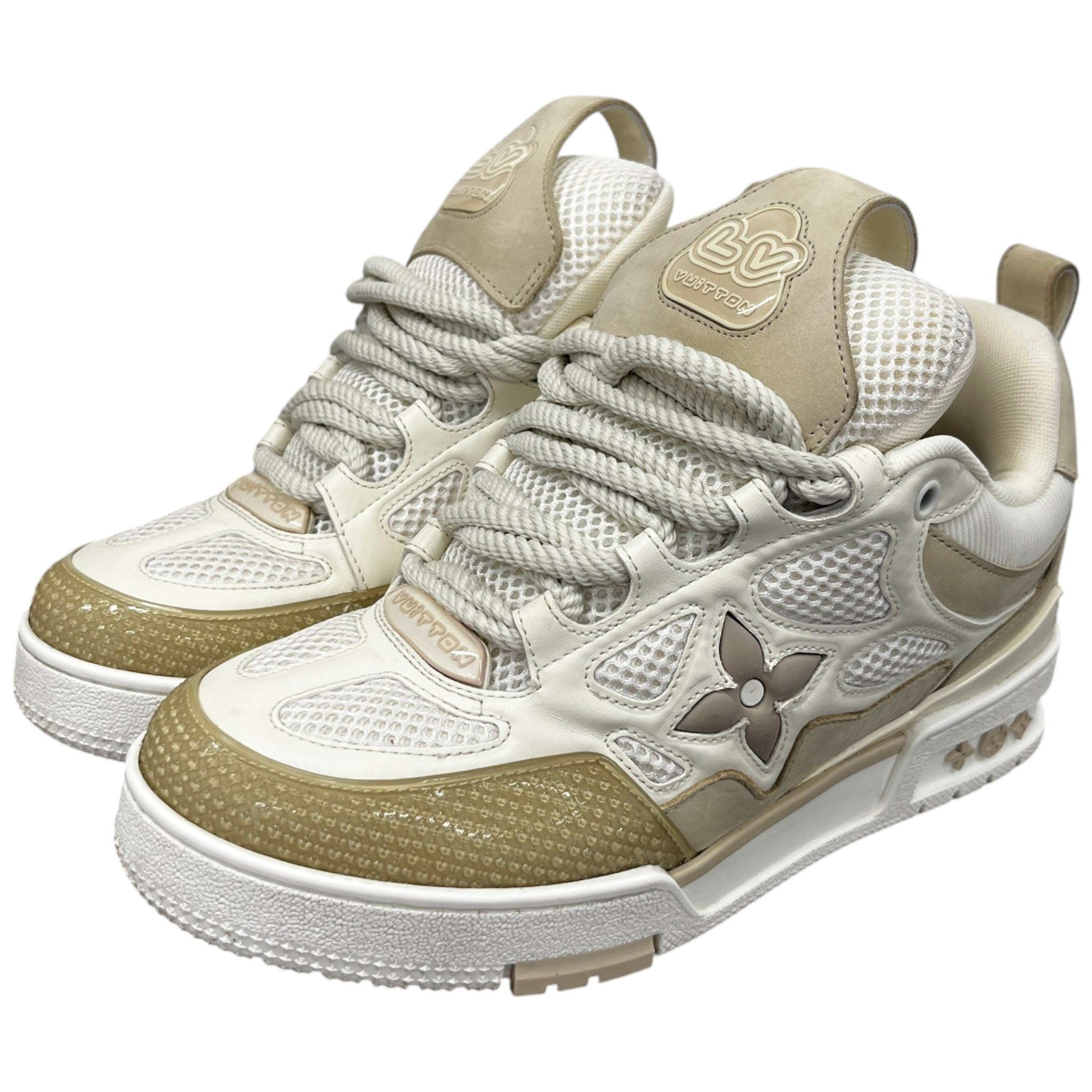 Women's Lv Skate Low Trainers Beige Size EU 37 / UK 4