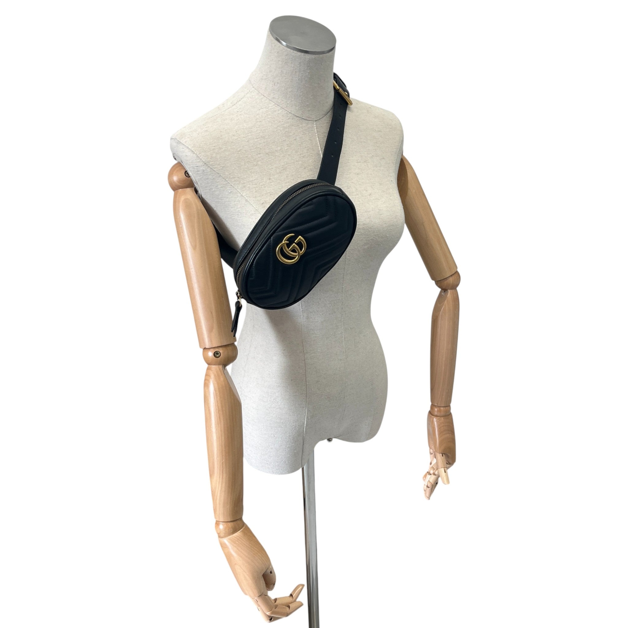 Women's Gg Marmont Belt Bag Black