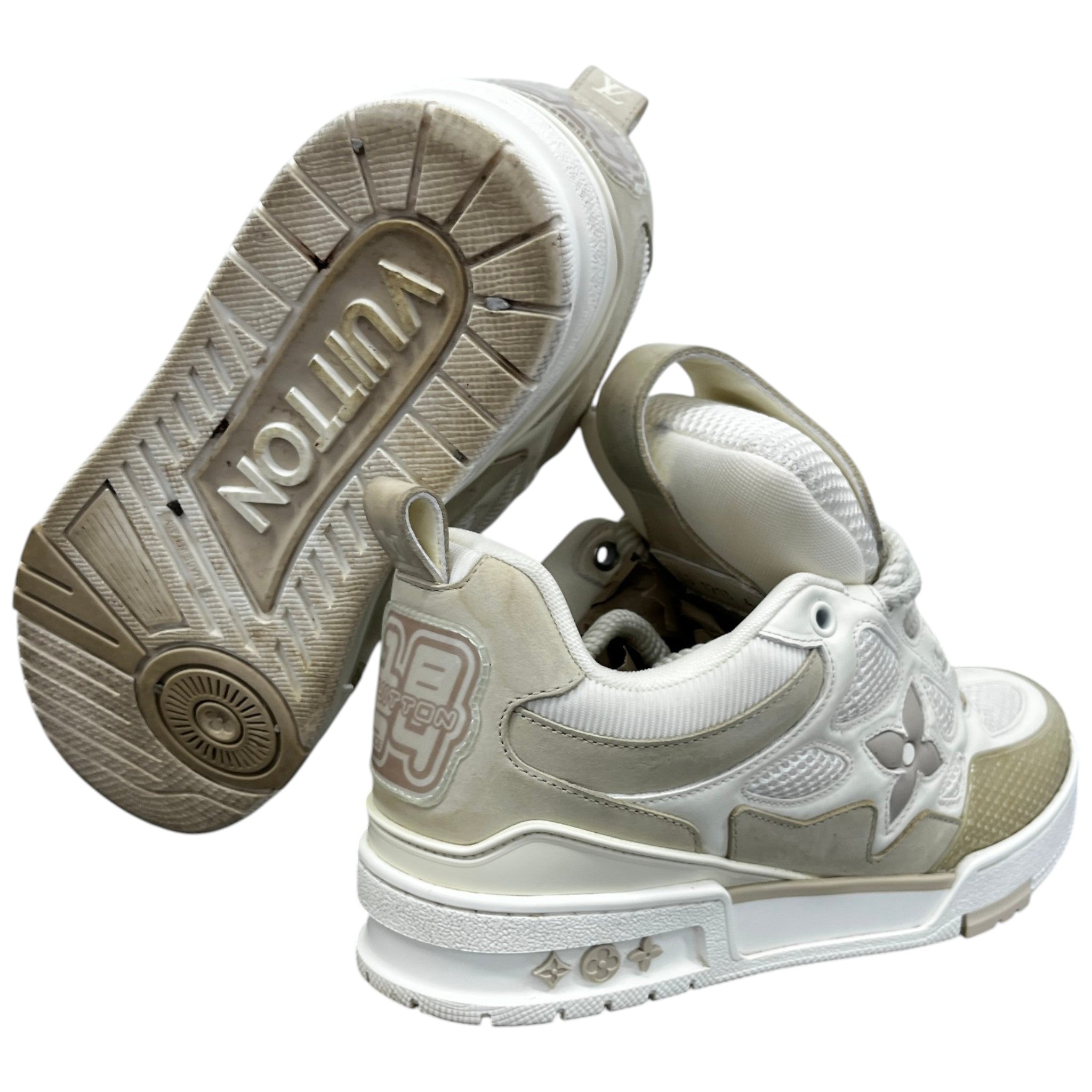 Women's Lv Skate Low Trainers Beige Size EU 37 / UK 4