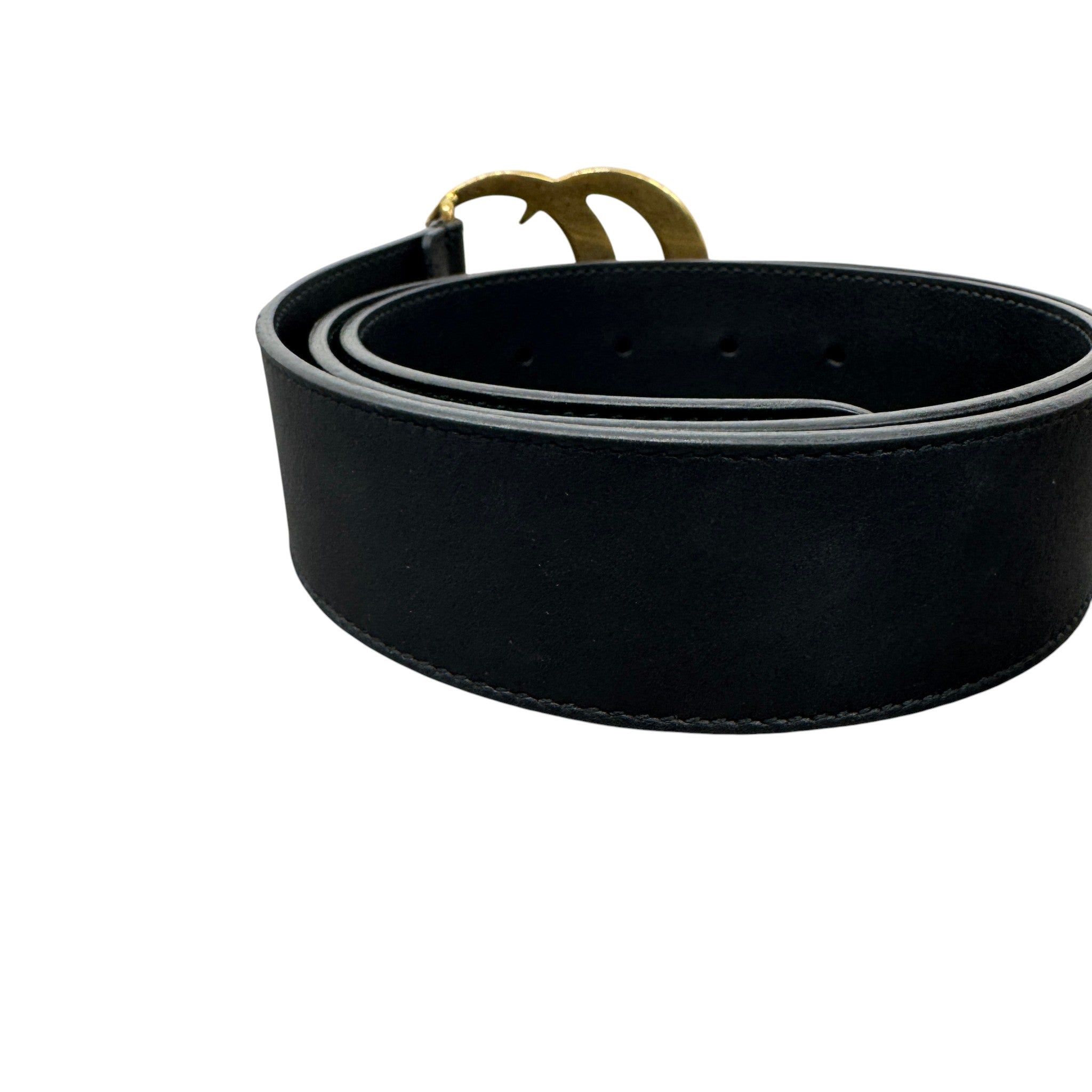 Women's Gg Marmont Belt Black Size 85CM / UK 10