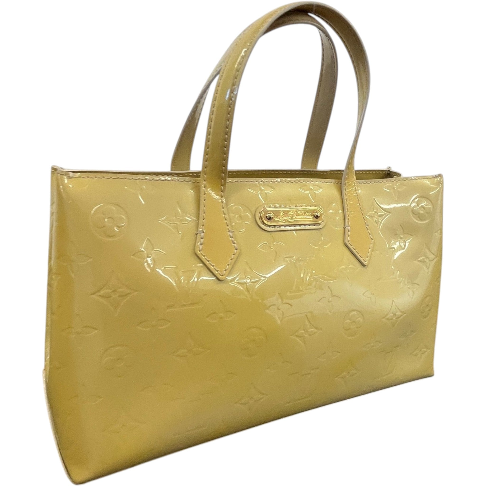 Women's Monogram Vernis Wilshire Pm Bag Yellow