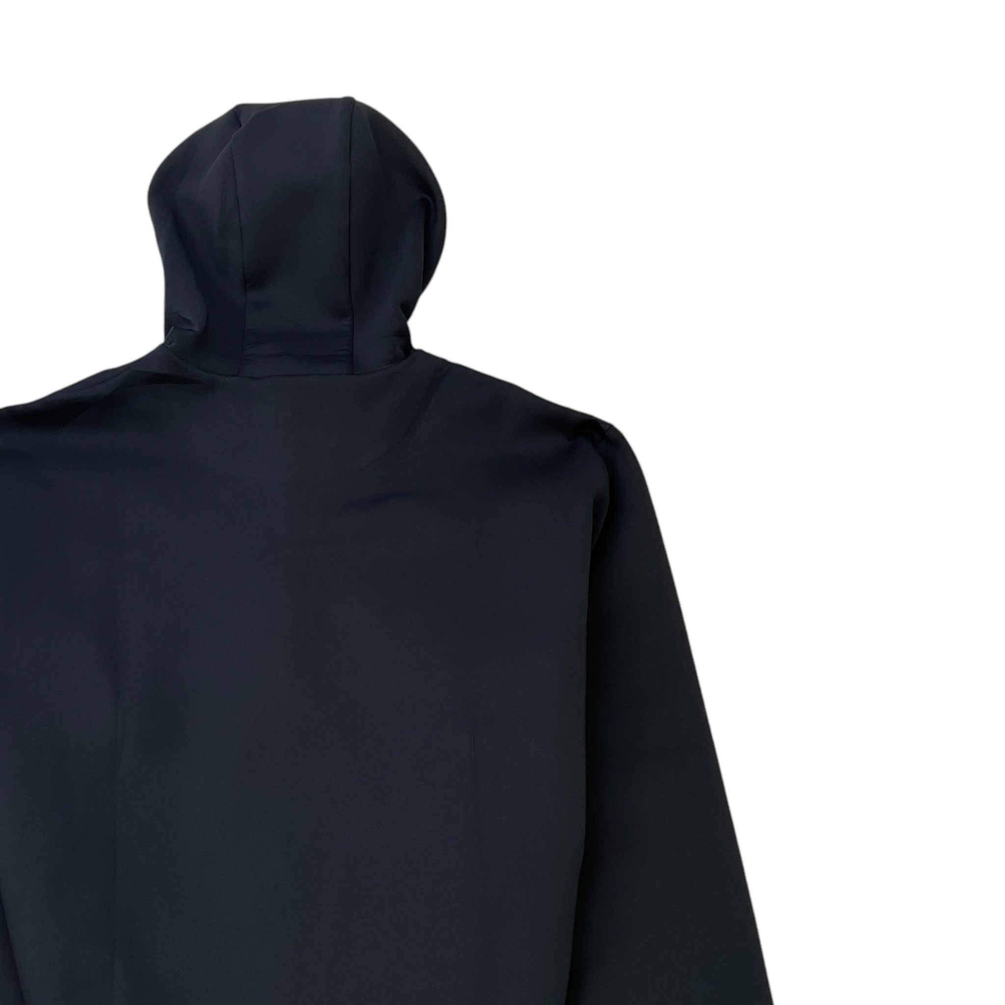 Men's Logo Print Track Jacket Black Size M