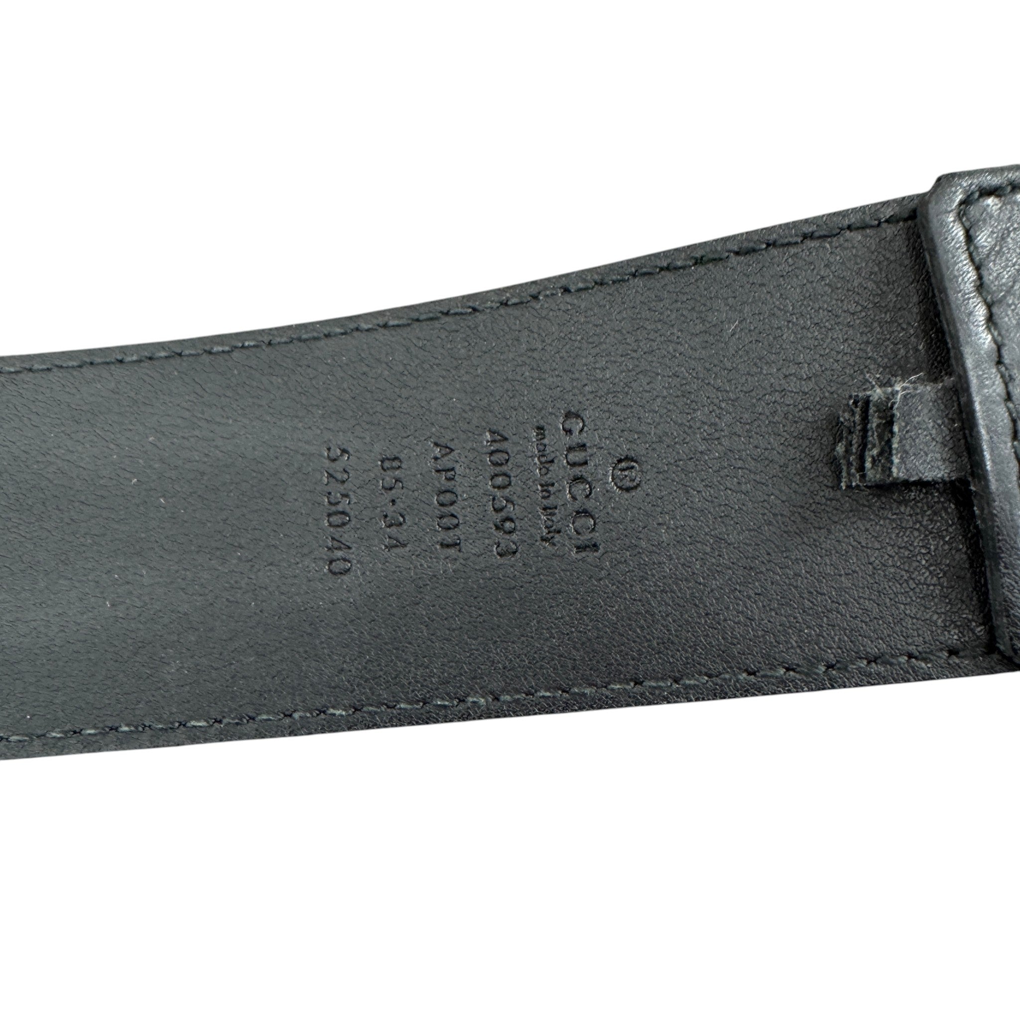 Women's Gg Marmont Belt Black Size 85CM / UK 10