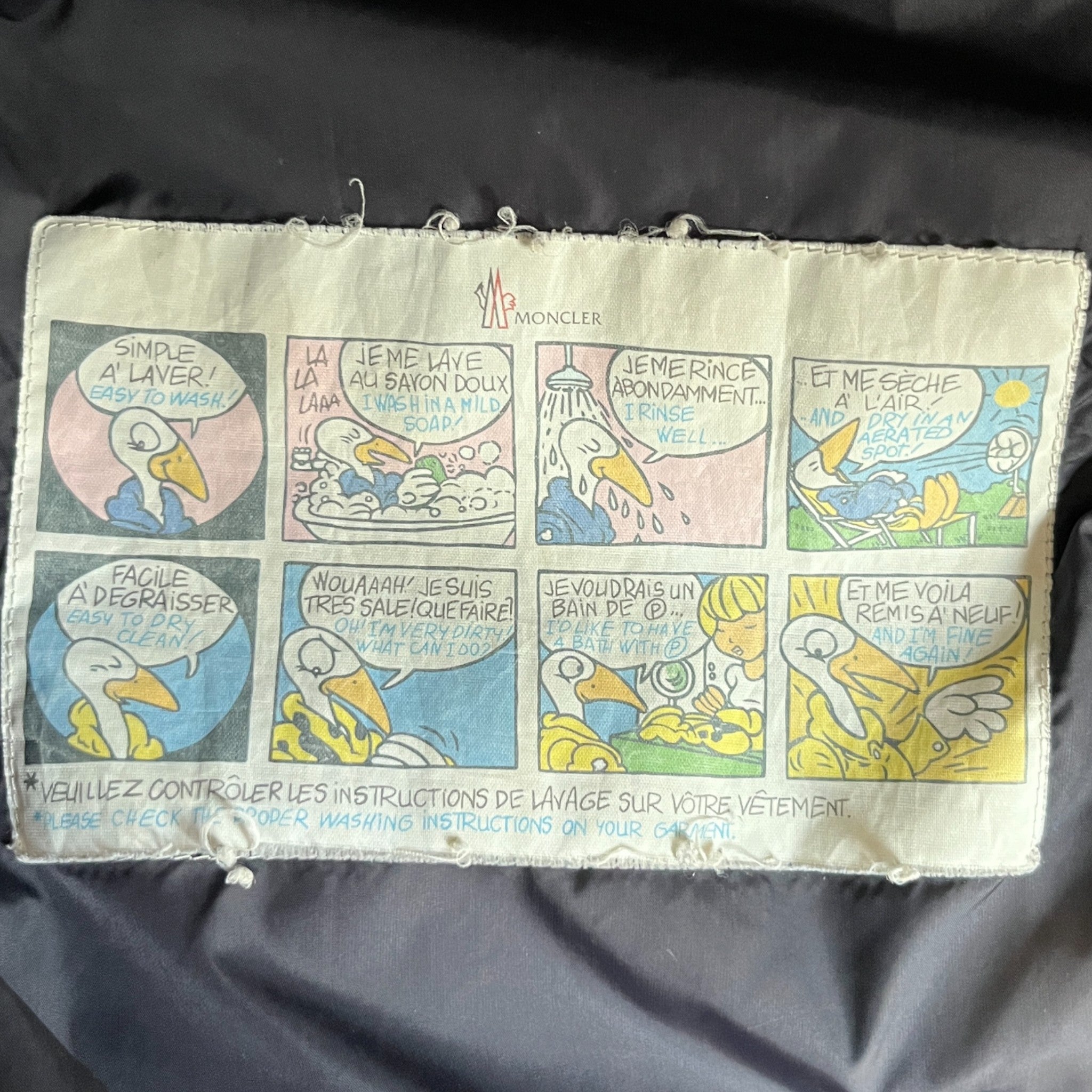 Men's Bryon Down Jacket Navy Size 5 / XXL