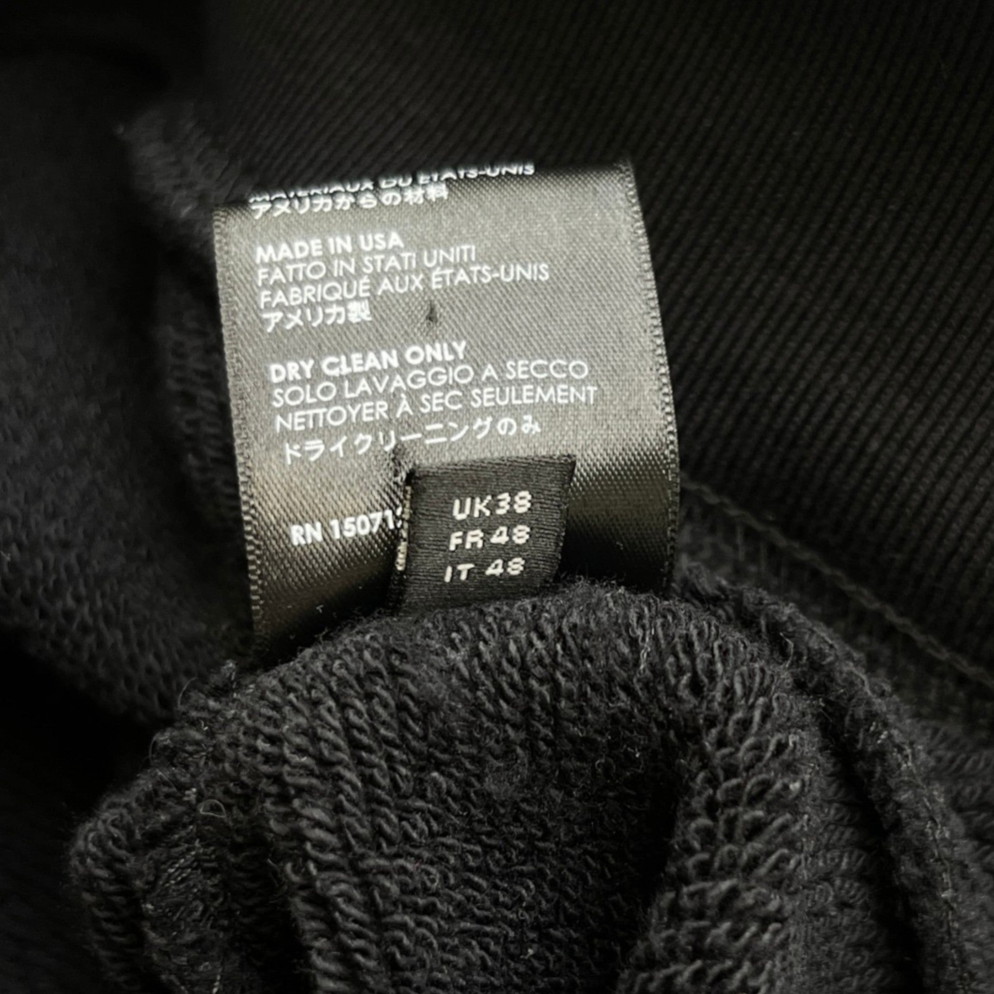 Men's Beverly Hills Crewneck Sweatshirt Black Size M