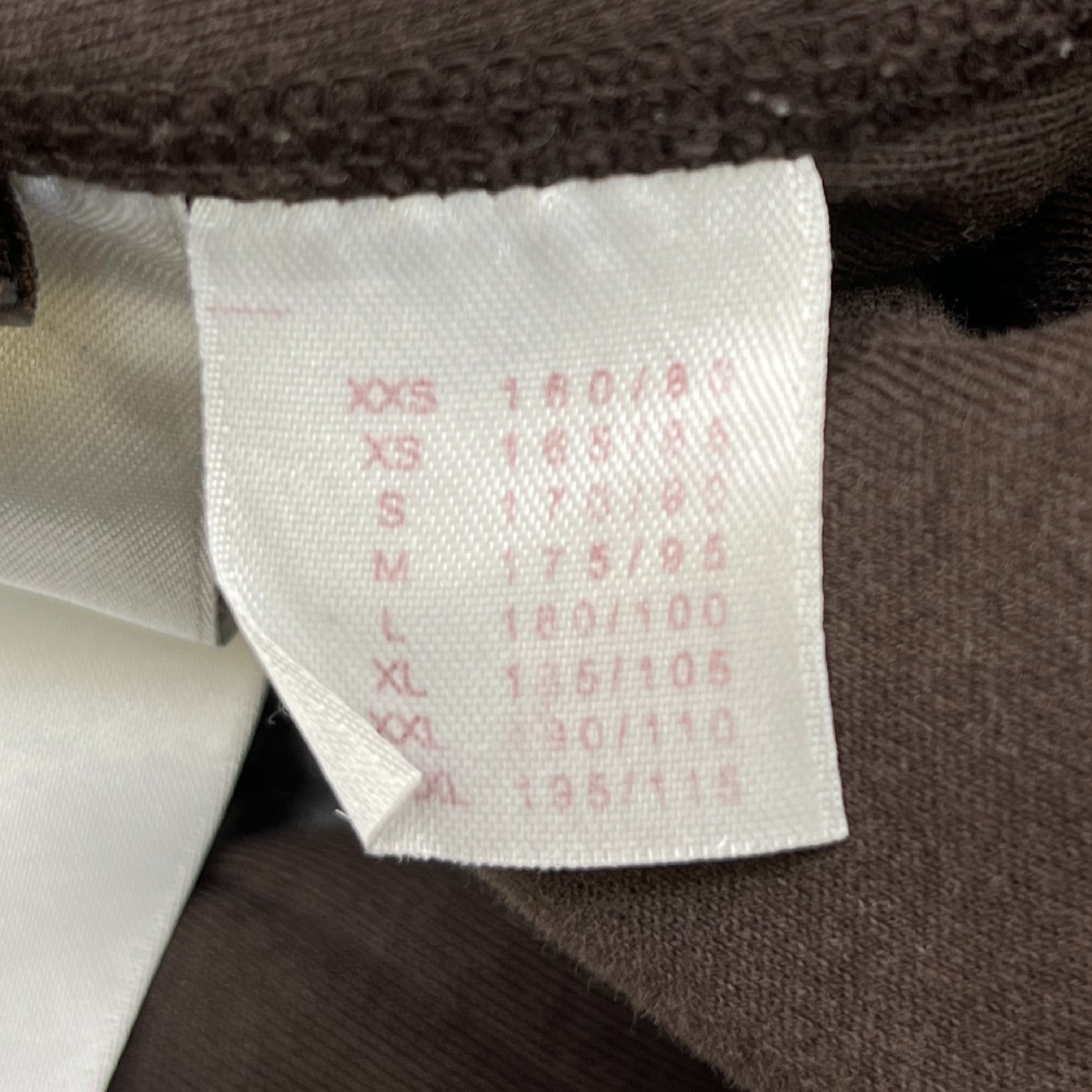 Men's Damier Ebene Lv Embossed Joggers Brown Size XL