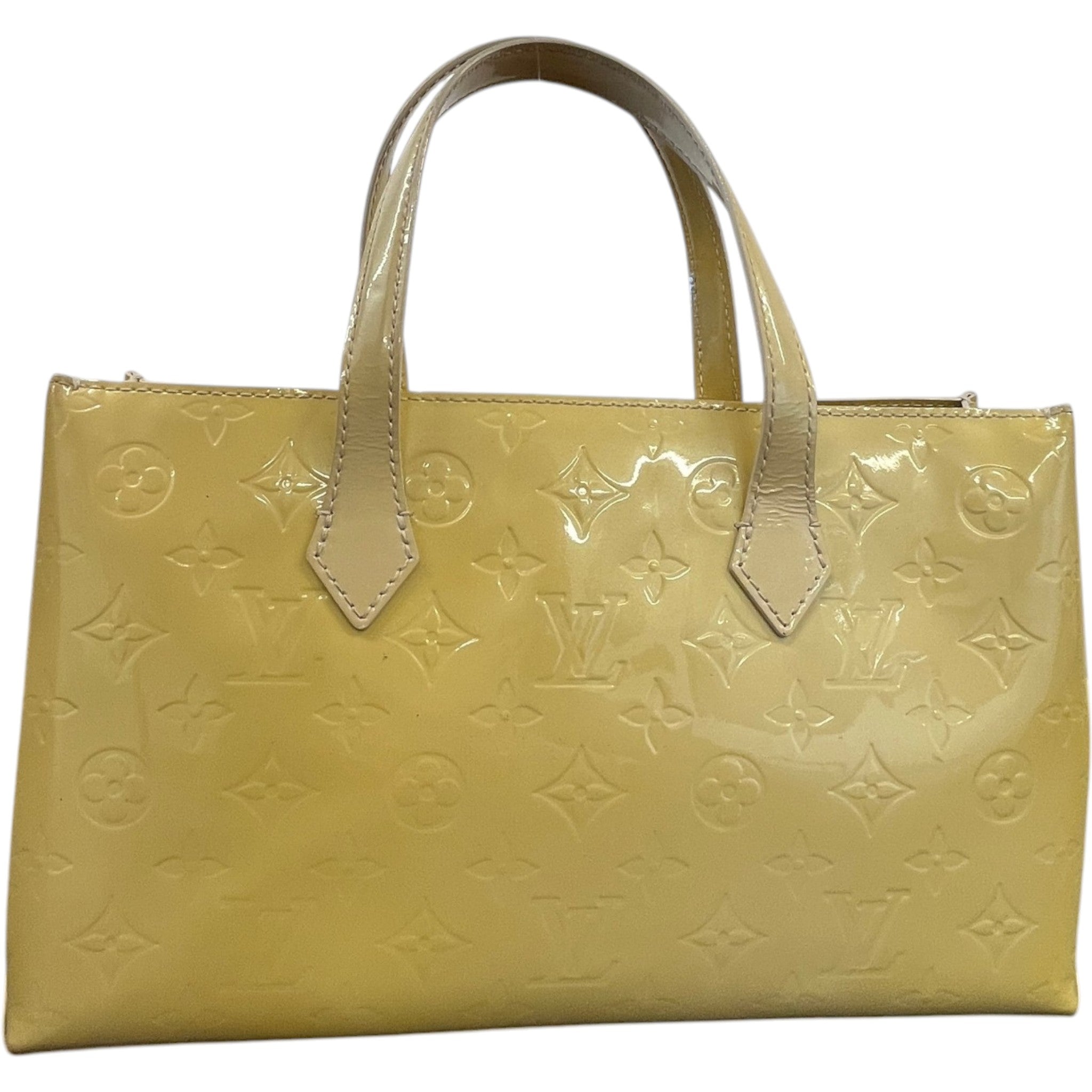 Women's Monogram Vernis Wilshire Pm Bag Yellow