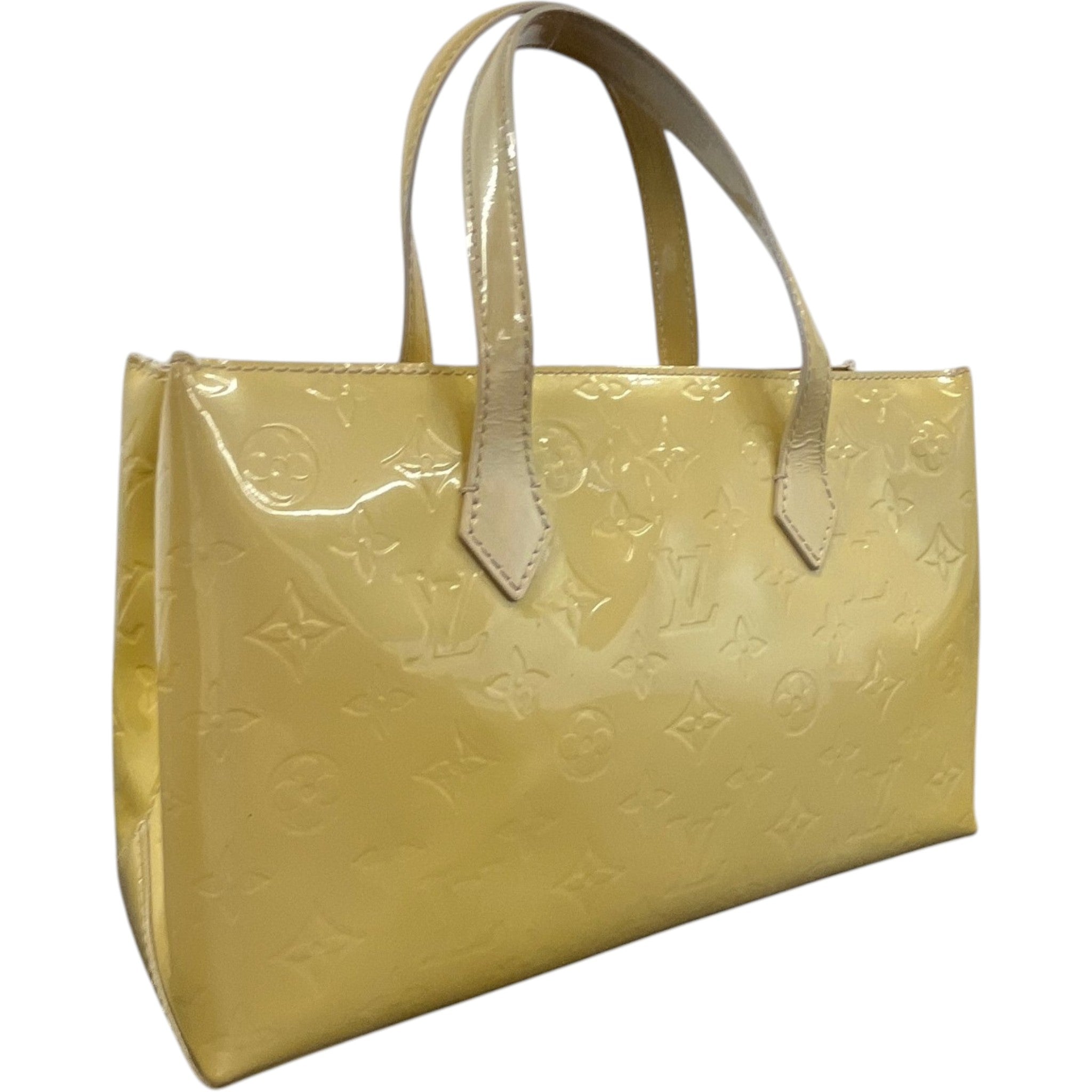 Women's Monogram Vernis Wilshire Pm Bag Yellow