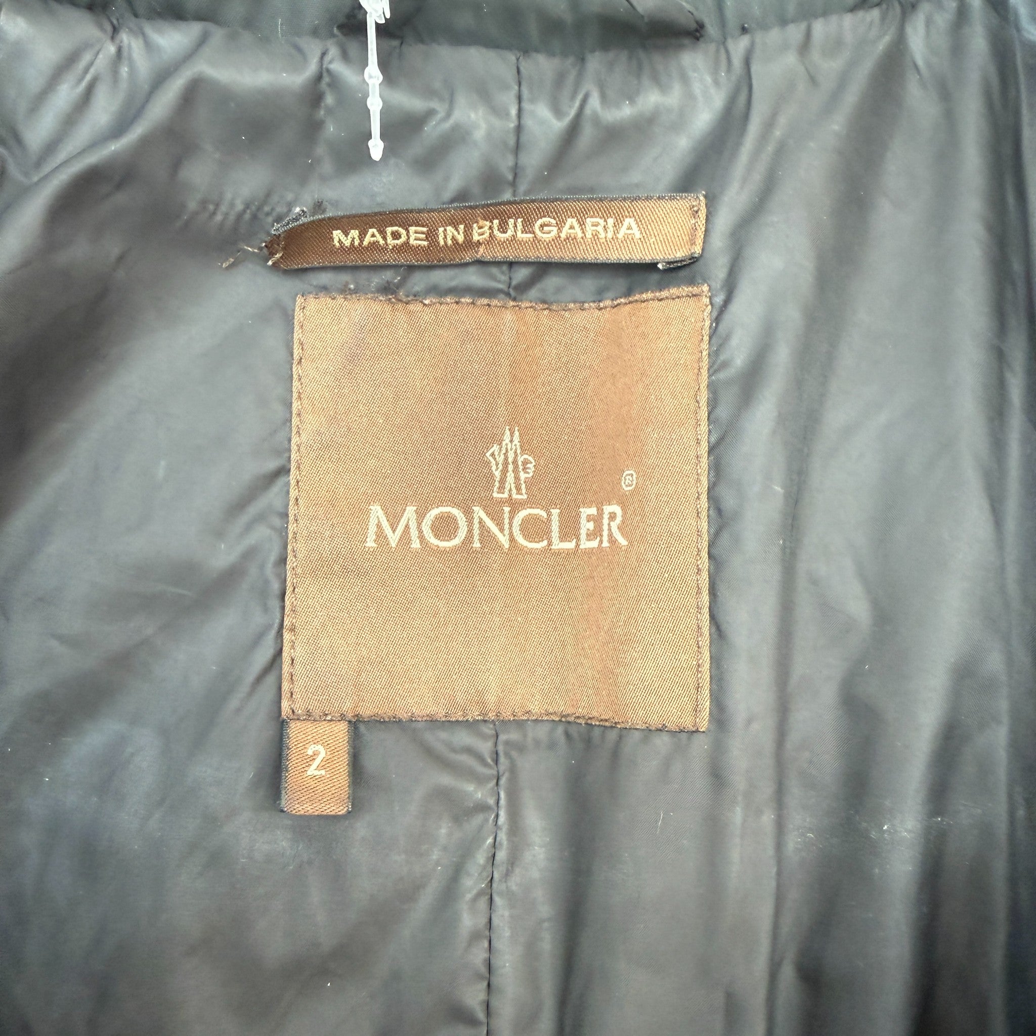Women's Vintage Down Jacket Black Size 2 / UK 12