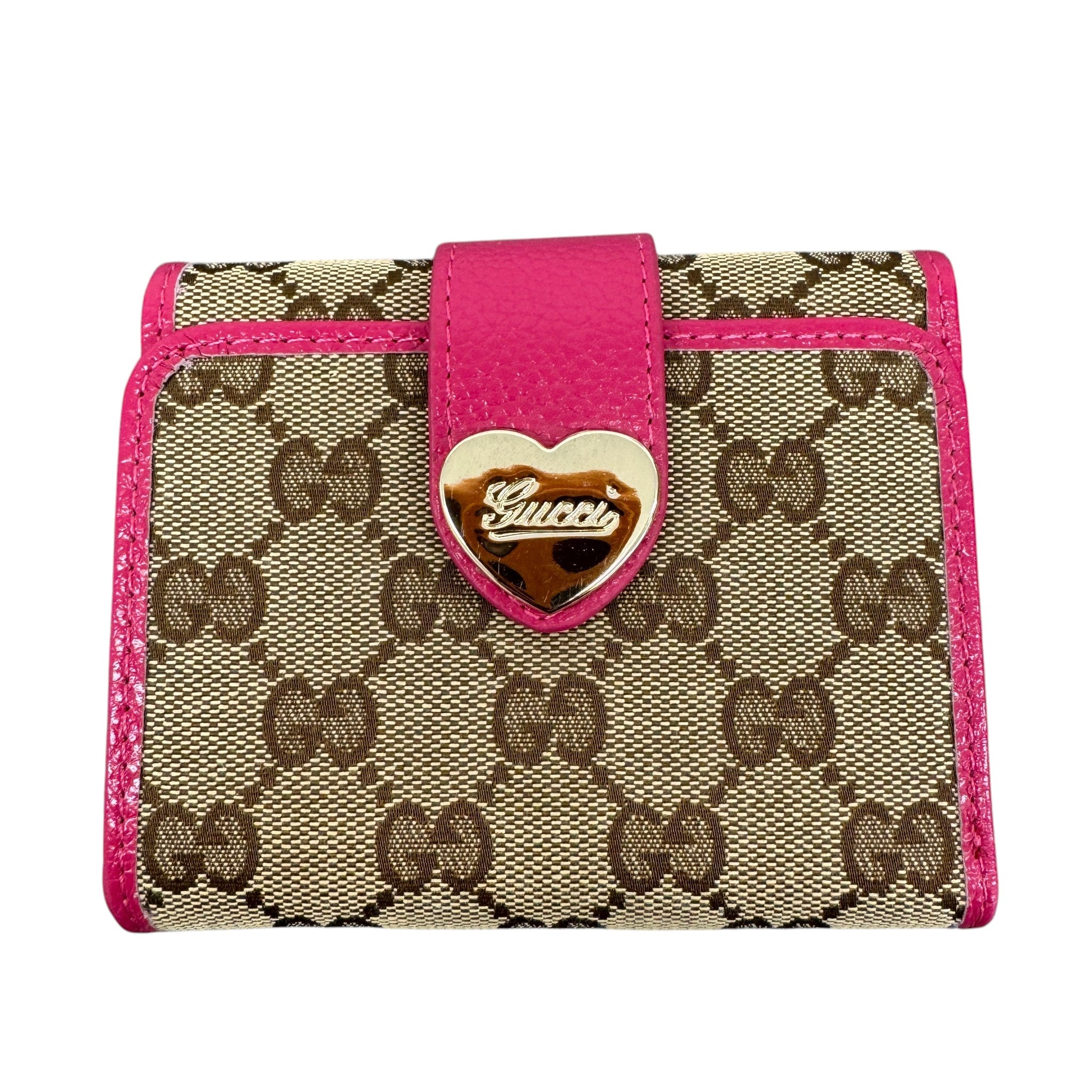 Women's Gg Heart Purse Pink