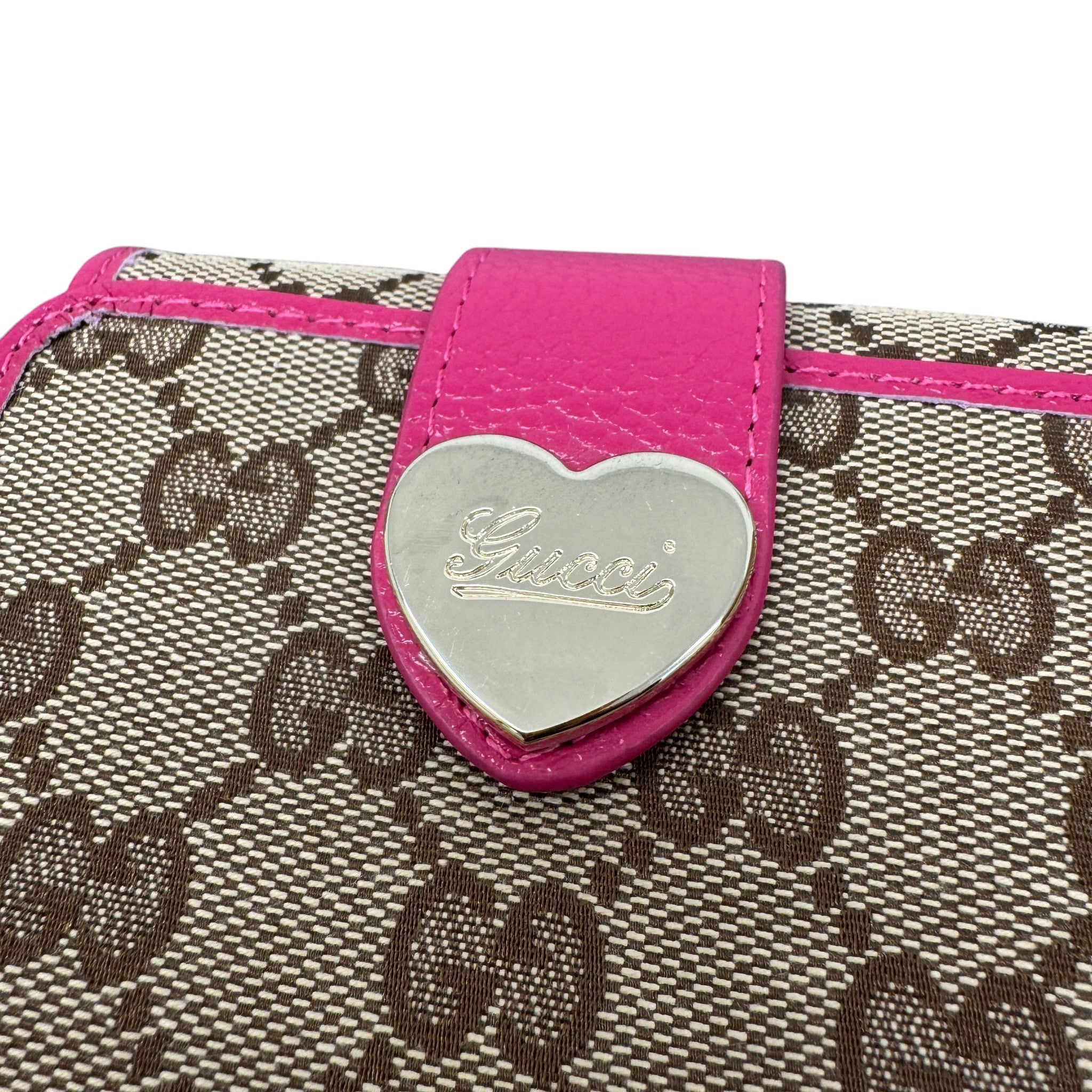 Women's Gg Heart Purse Pink
